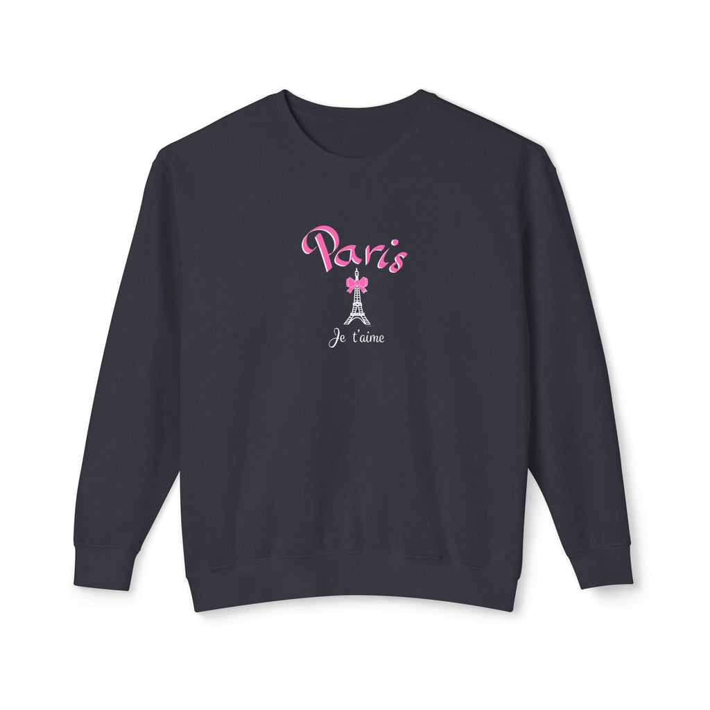 Paris Je T’aime Eiffel Tower Graphic Sweatshirt
