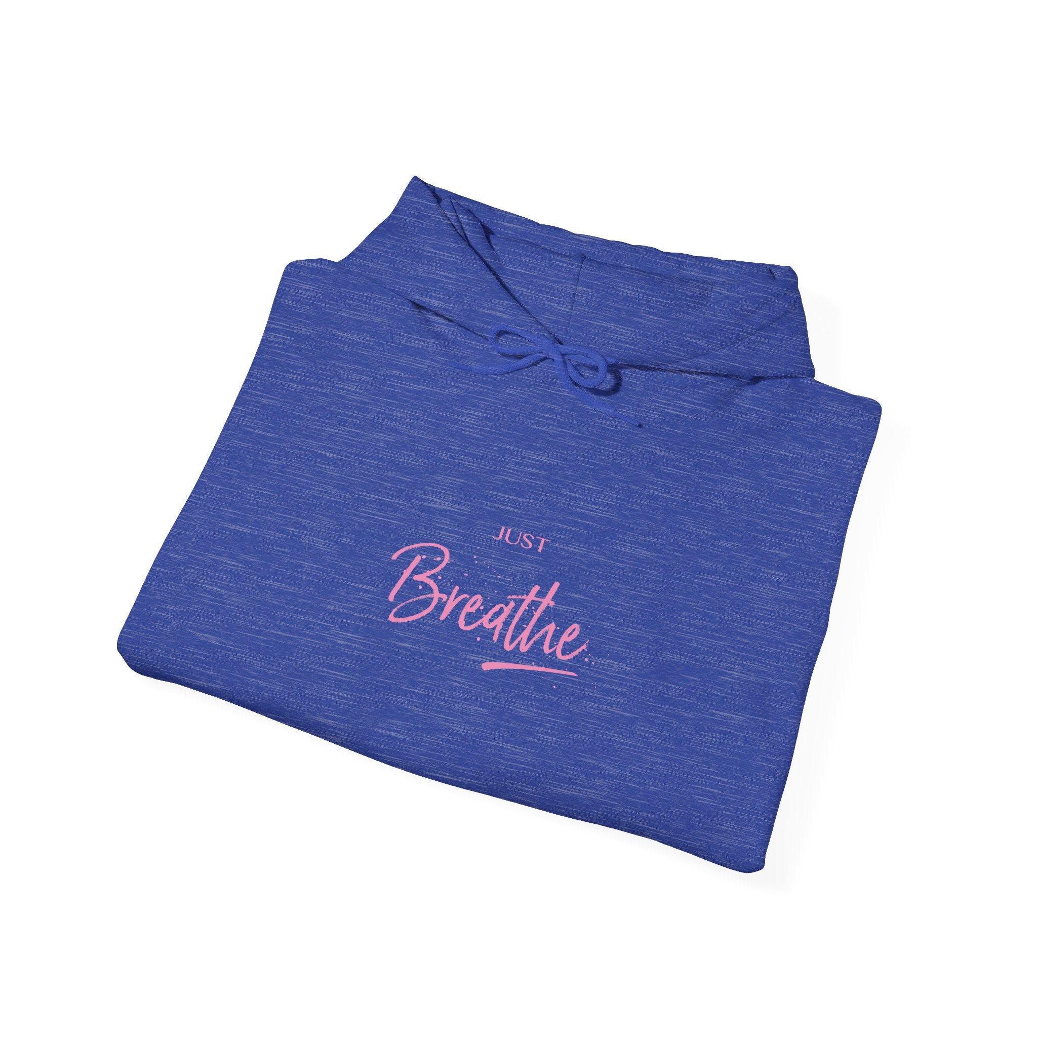 Just Breathe Zen Yoga Graphic Hoodie - Unisex Heavy Blend™ Hooded Sweatshirt