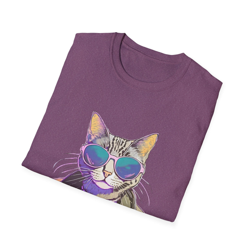 Cool Cat in Sunglasses Graphic Tee