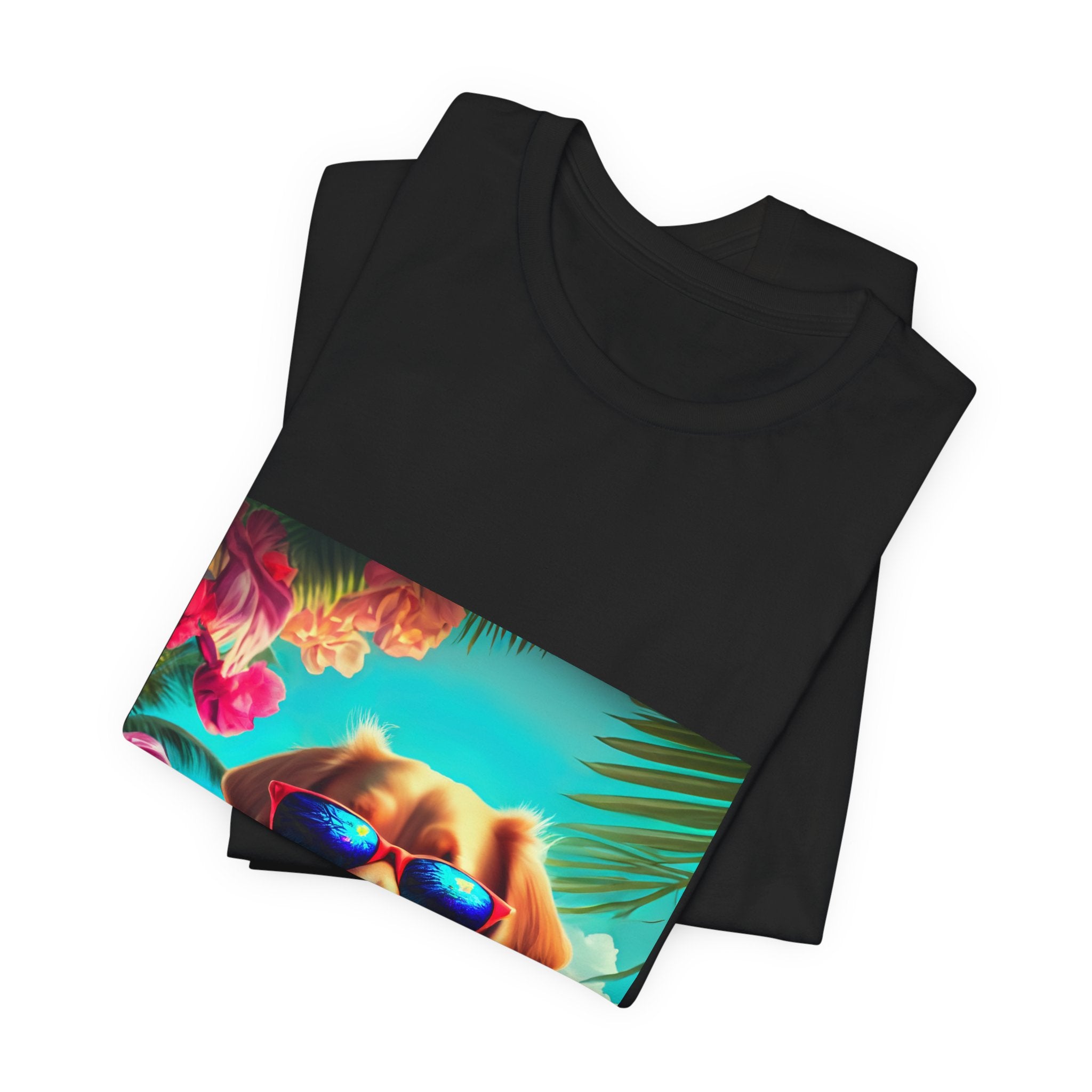 Cool Pup Beach Vibe Graphic Tee