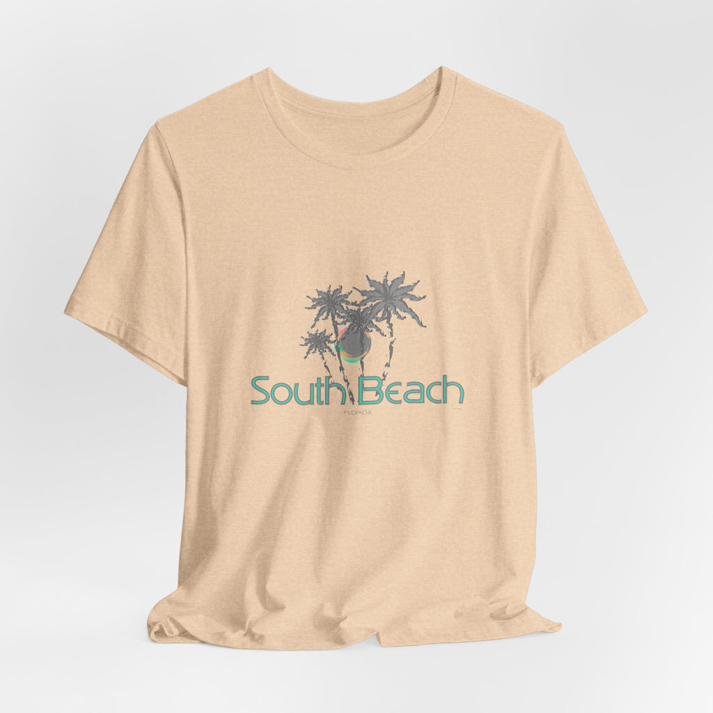 South Beach Graphic Unisex Jersey Short Sleeve Tee