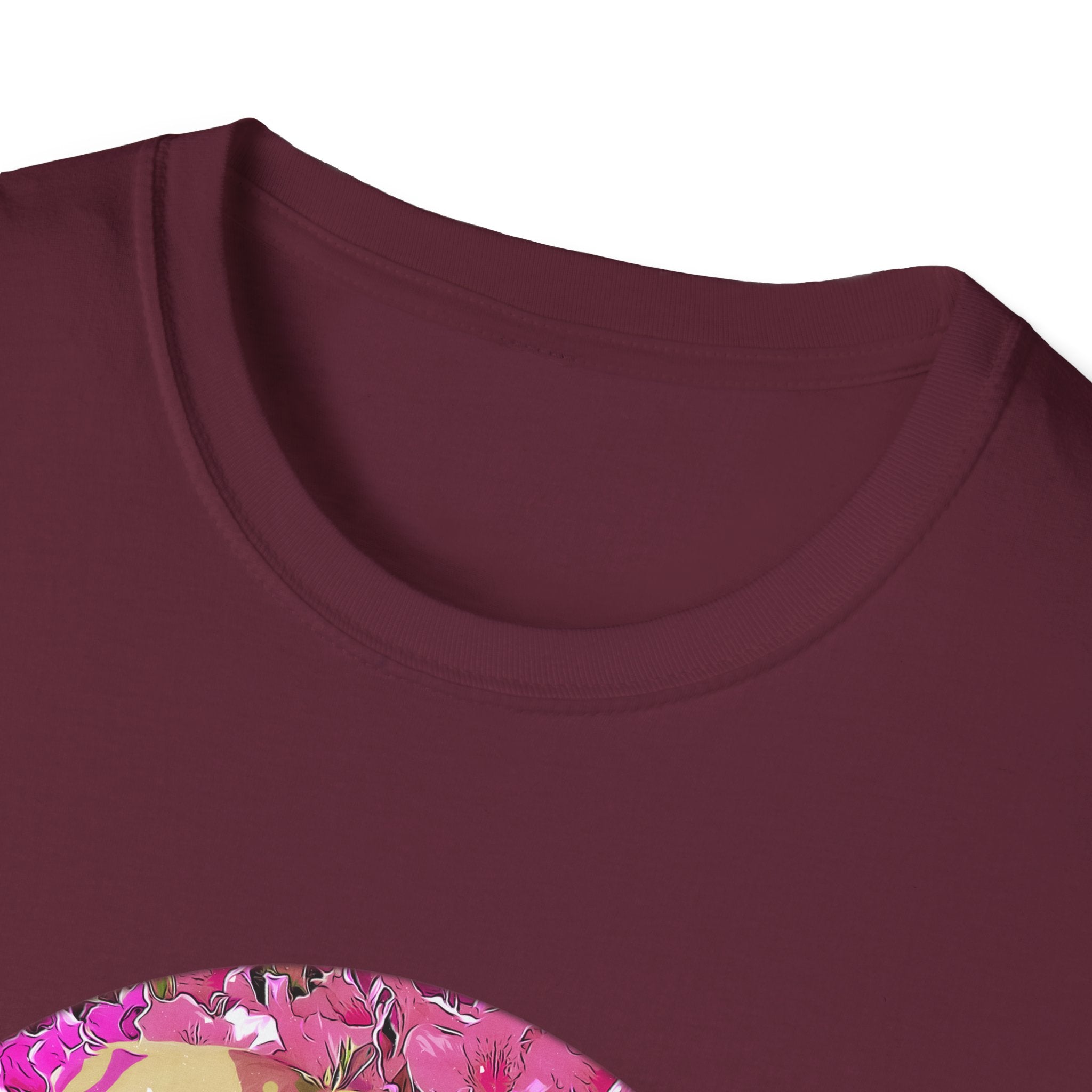 Labrador Retriever Floral Graphic T-Shirt for Dog Lovers
