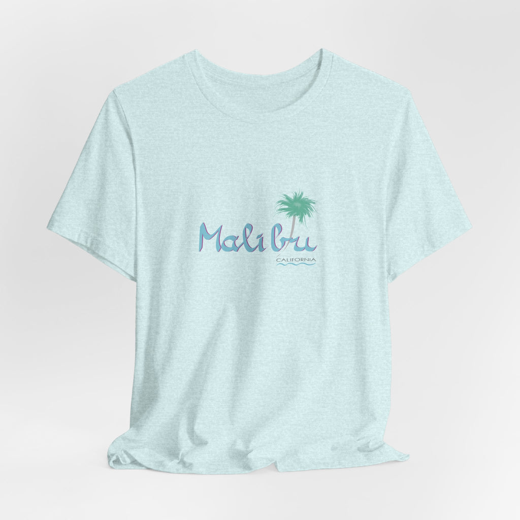 Malibu California Graphic Unisex Jersey Short Sleeve Tee