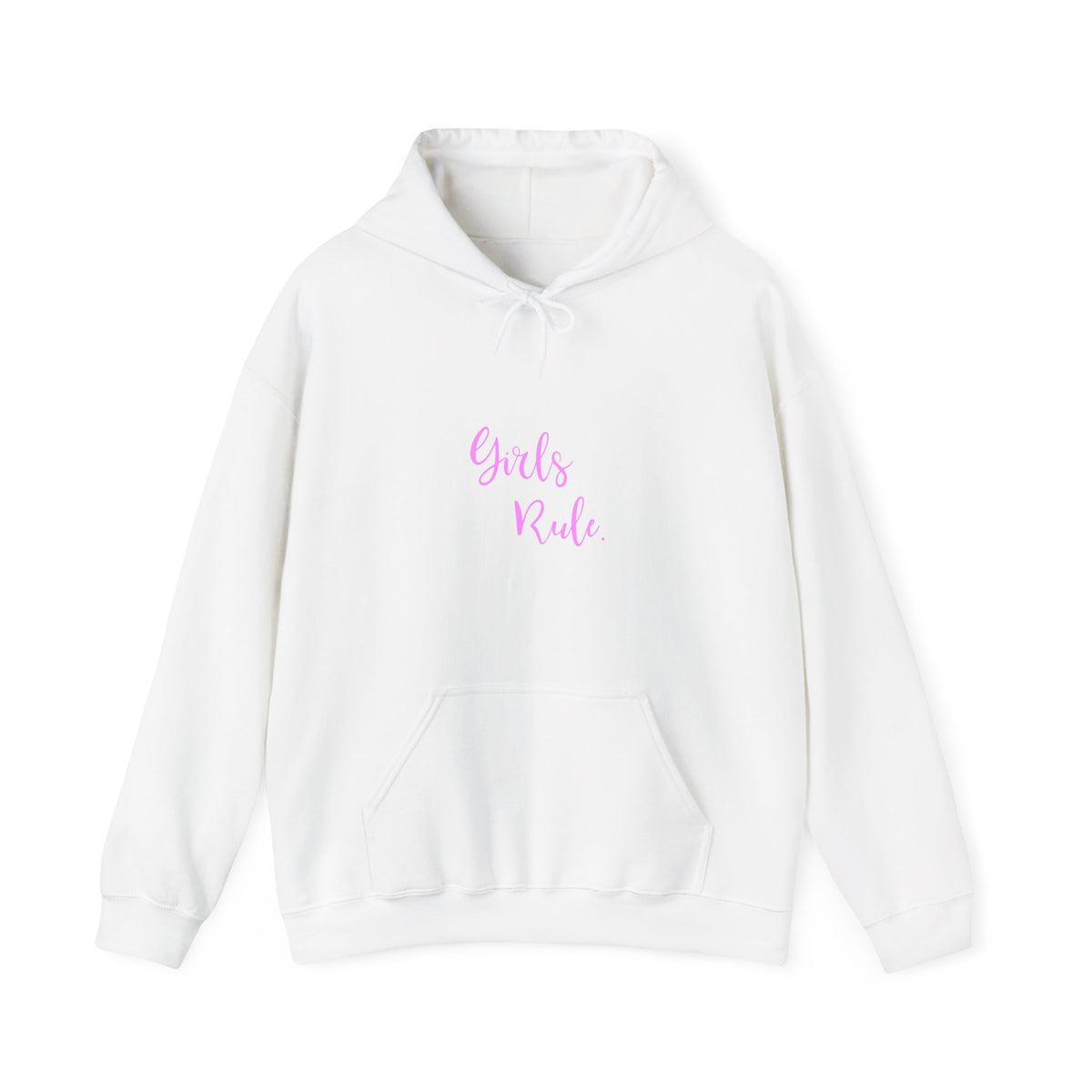 Girls Rule Cool Graphic Hoodie for Women and Girls