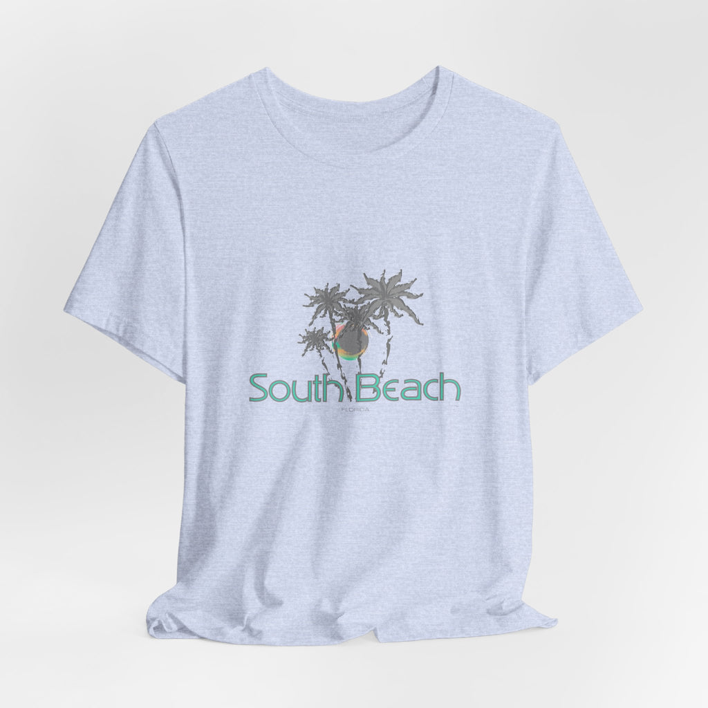 South Beach Graphic Unisex Jersey Short Sleeve Tee