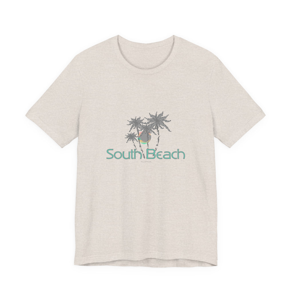 South Beach Graphic Unisex Jersey Short Sleeve Tee
