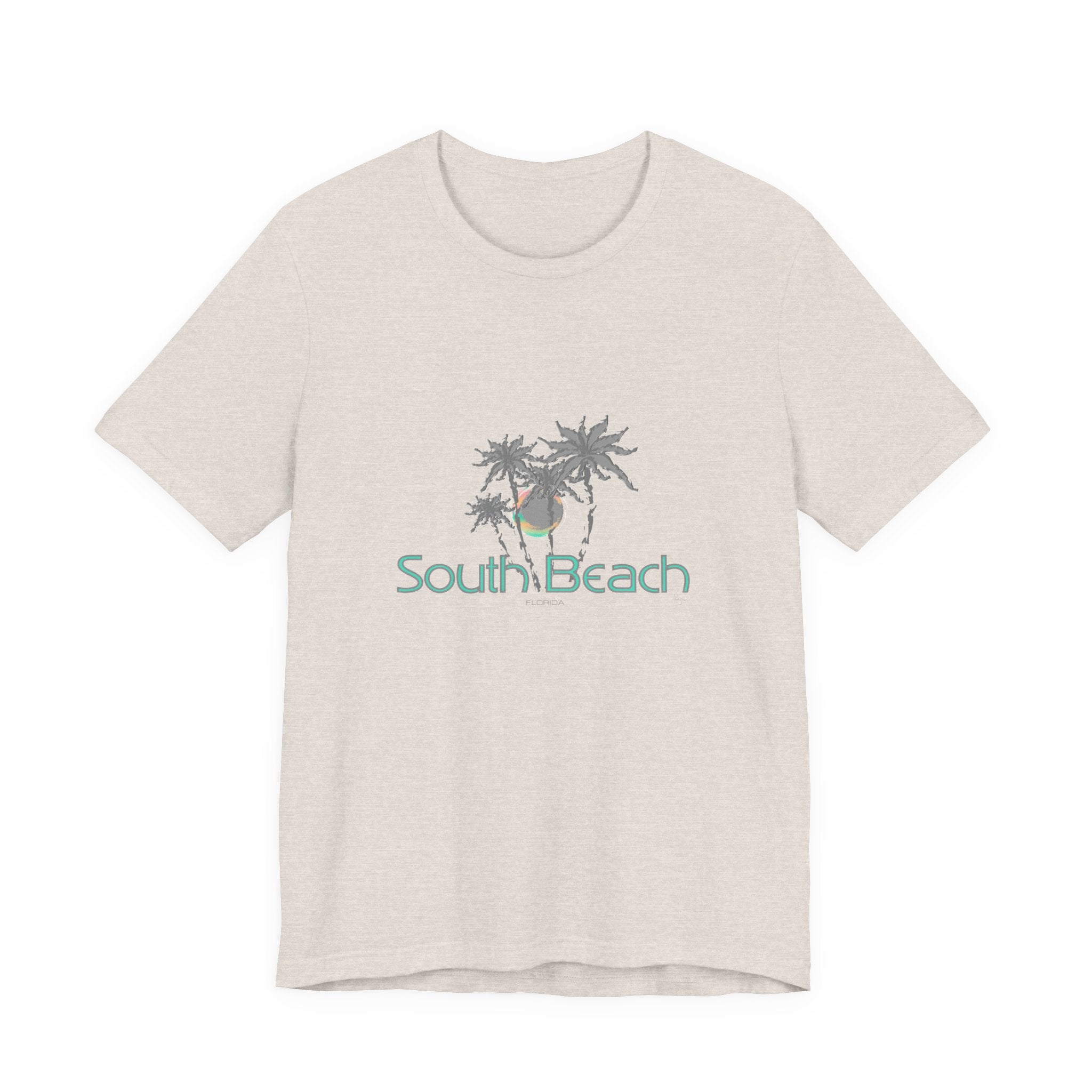 South Beach Graphic Unisex Jersey Short Sleeve Tee