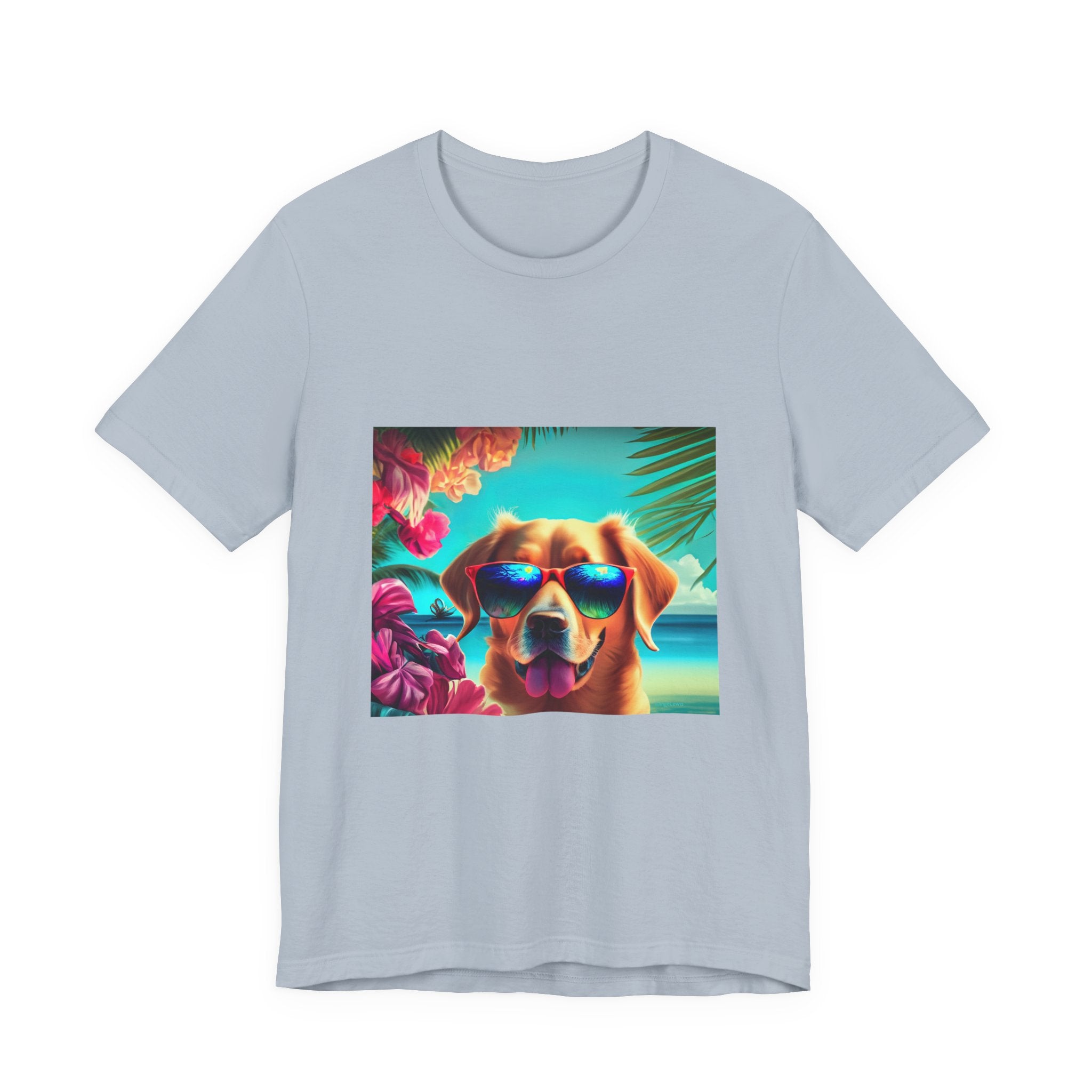 Cool Pup Beach Vibe Graphic Tee