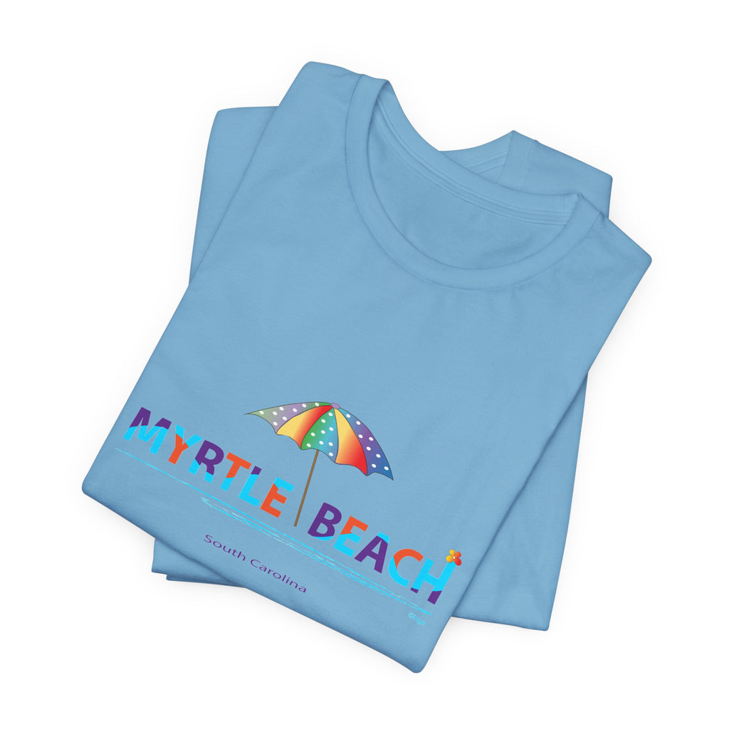 Myrtle Beach South Carolina Graphic Tee Unisex Jersey Short Sleeve Tee