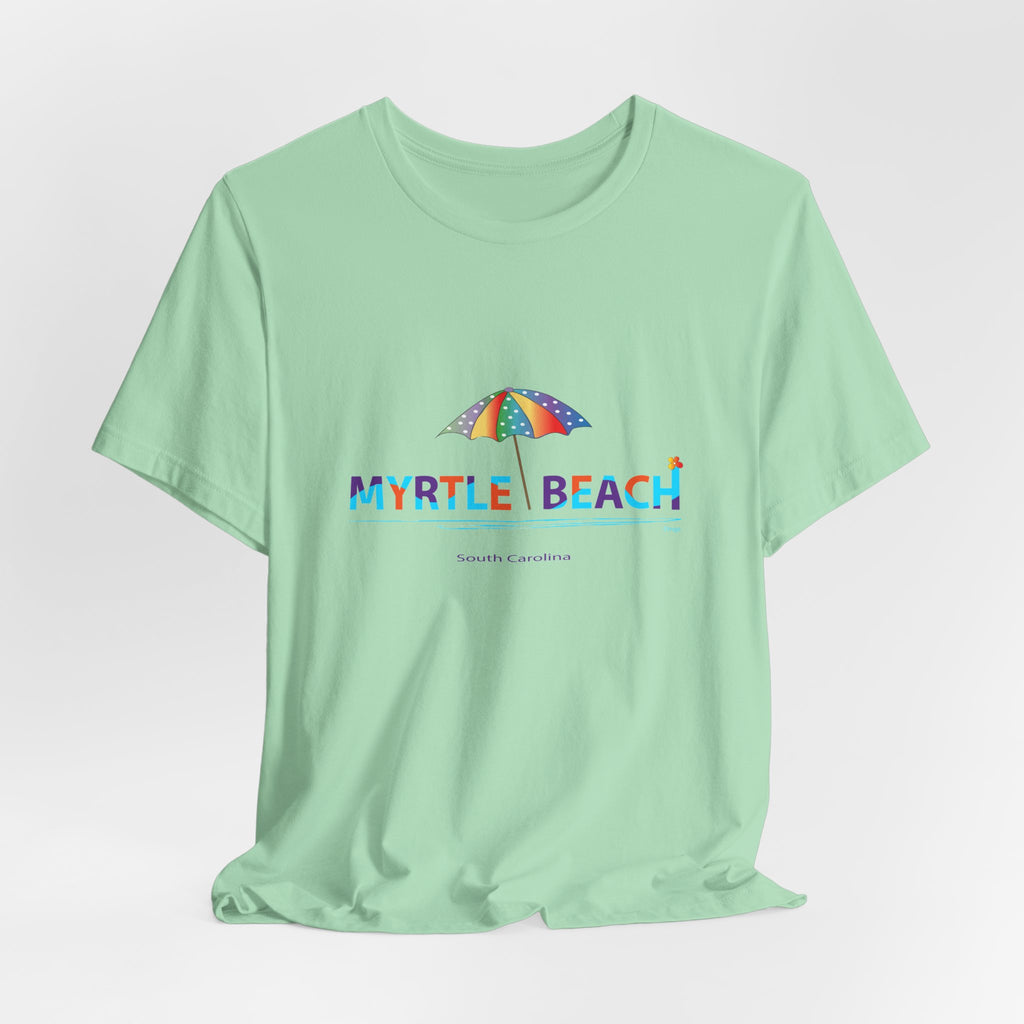 Myrtle Beach South Carolina Graphic Tee Unisex Jersey Short Sleeve Tee