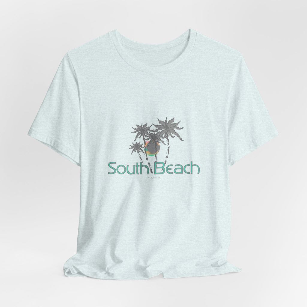 South Beach Graphic Unisex Jersey Short Sleeve Tee