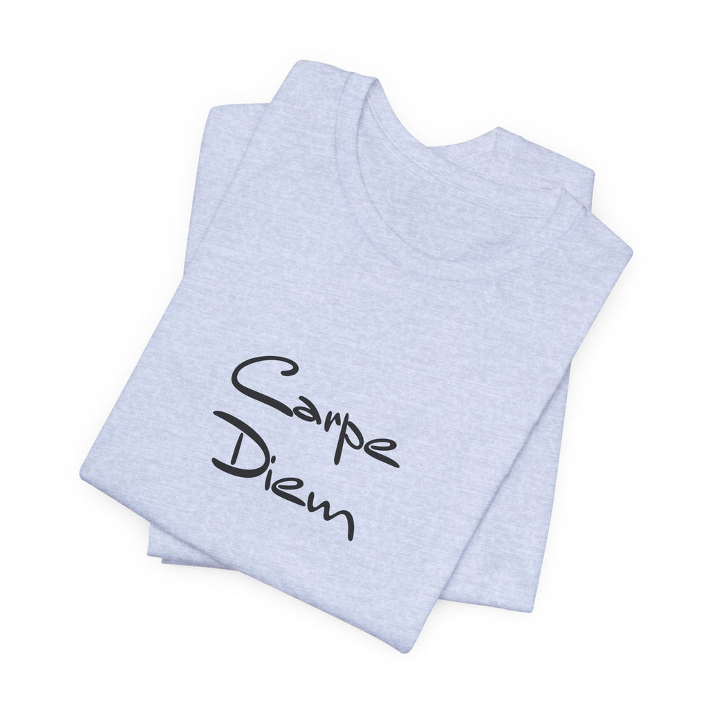 Carpe Diem Graphic Unisex Jersey Short Sleeve Tee