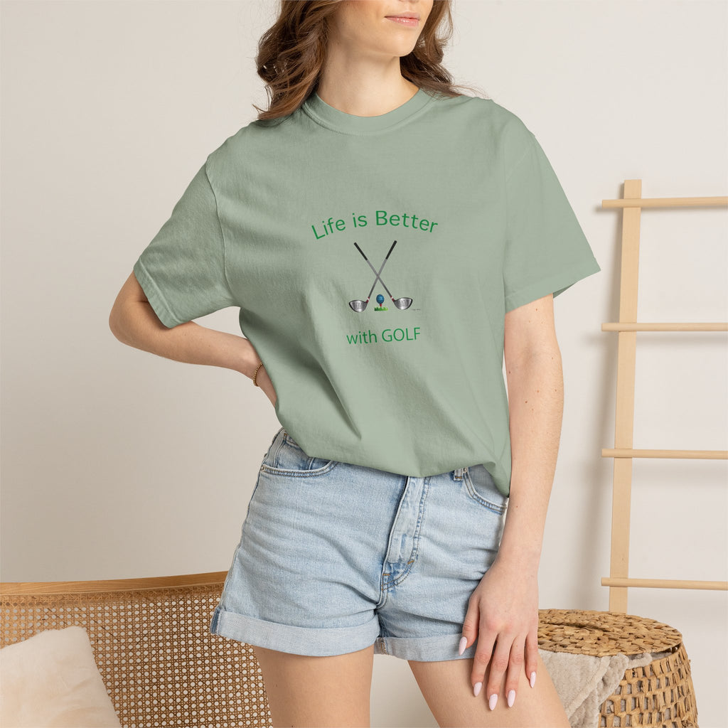 Life Is Better With Golf Graphic Unisex T-shirt