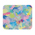Colorful Abstract Brushstroke Art Mouse Pad (Rectangle)