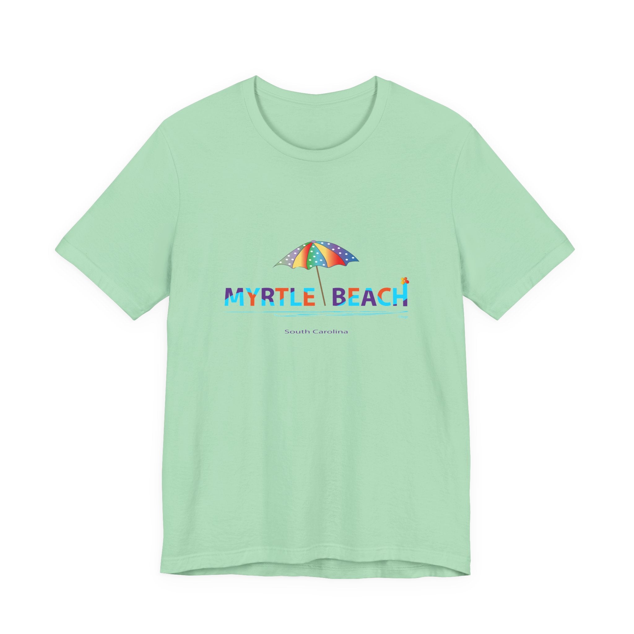 Myrtle Beach South Carolina Graphic Tee Unisex Jersey Short Sleeve Tee