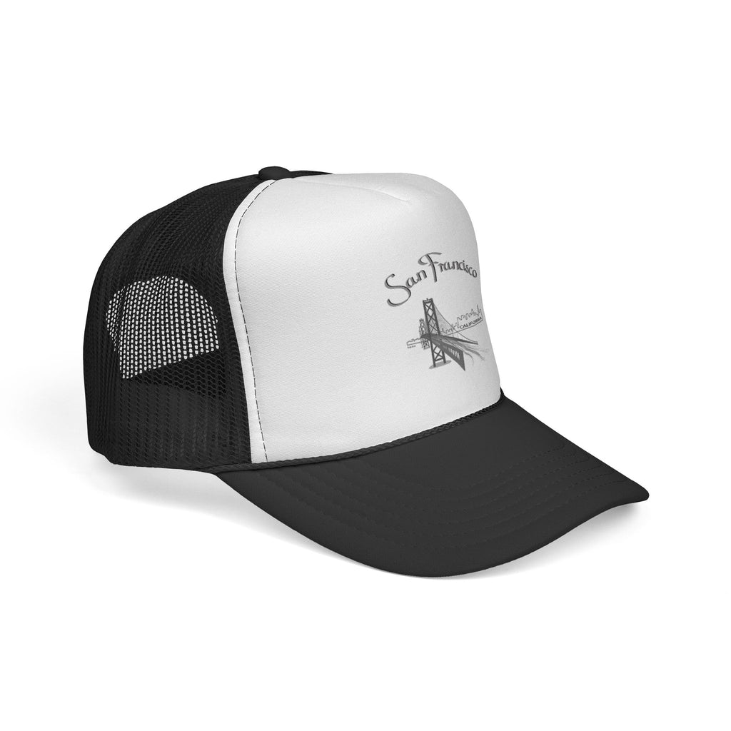 San Francisco Golden Gate Bridge Graphic Trucker Caps