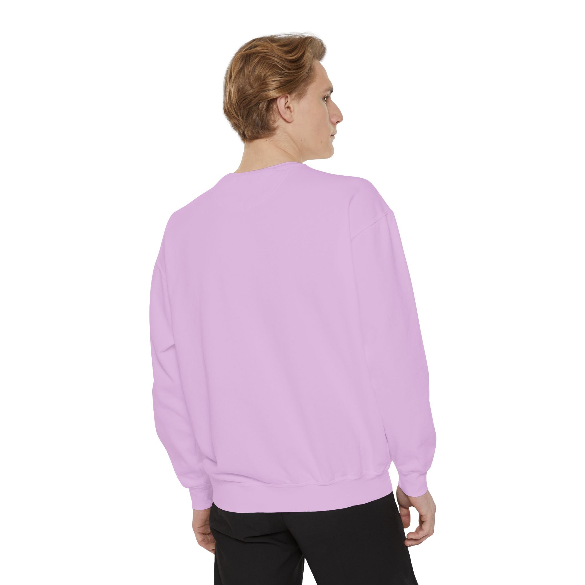 San Francisco Rainbow Bridge Graphic Sweatshirt - Unisex Garment-Dyed Sweatshirt