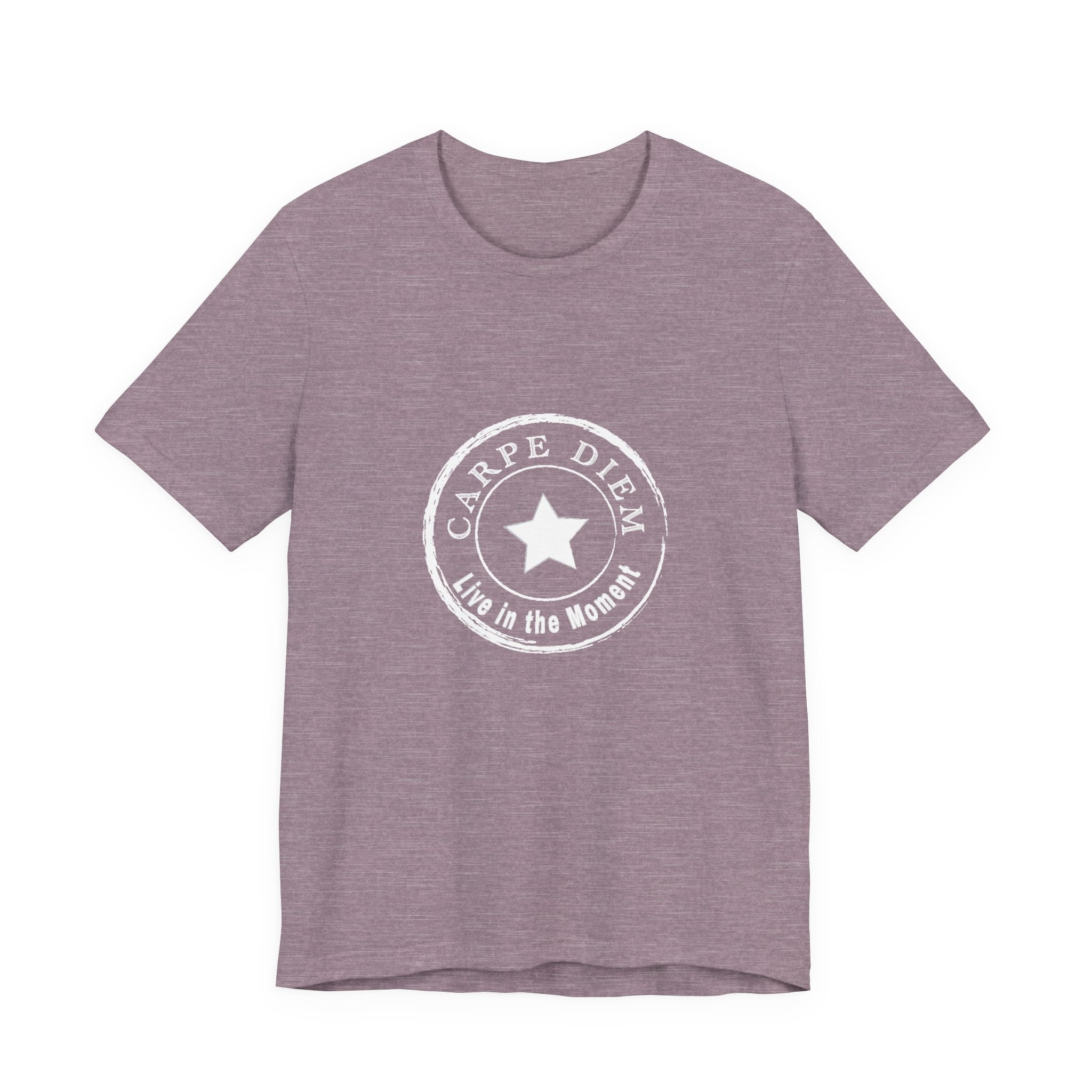 Carpe Diem Live in the Moment Graphic Jersey Short Sleeve Tee