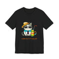 Purr-fectly Chilled Cat Graphic T-Shirt