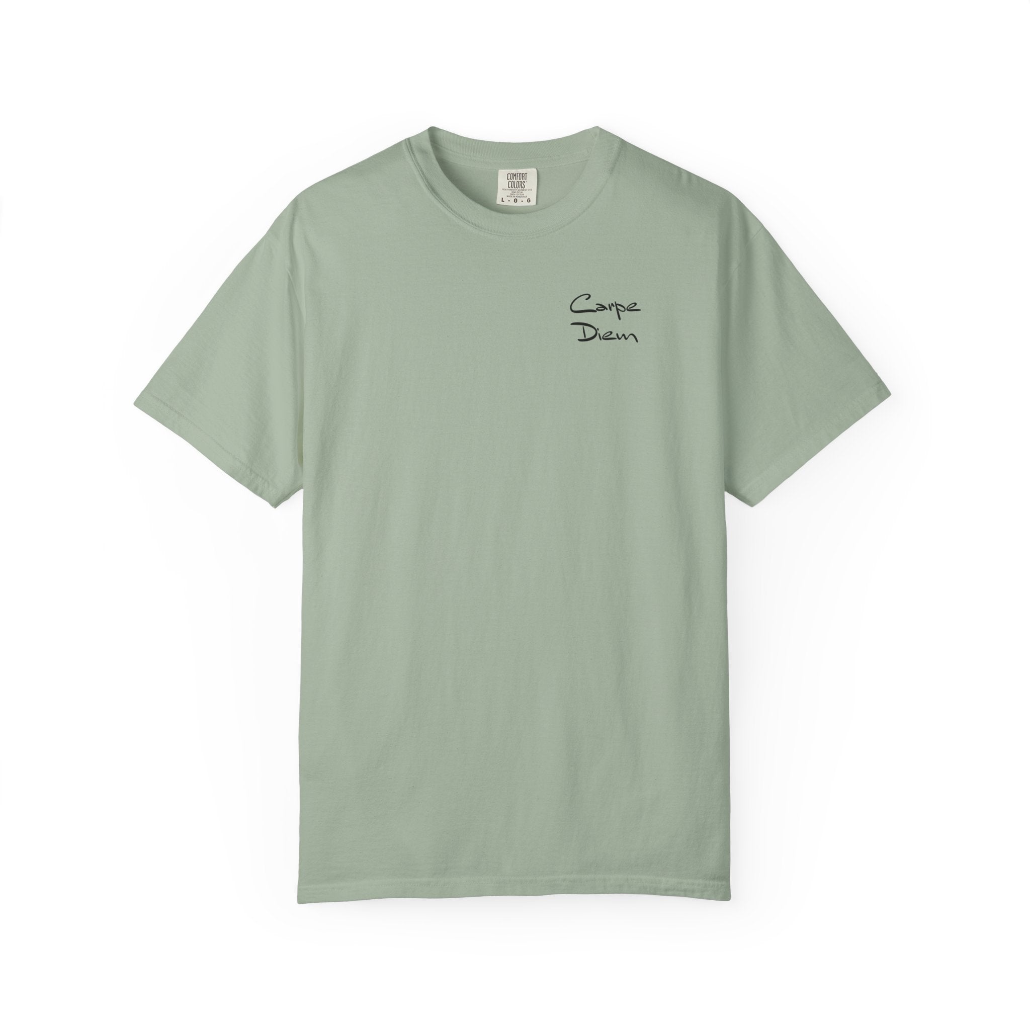 Carpe Diem Black Script Graphic Unisex T-shirt