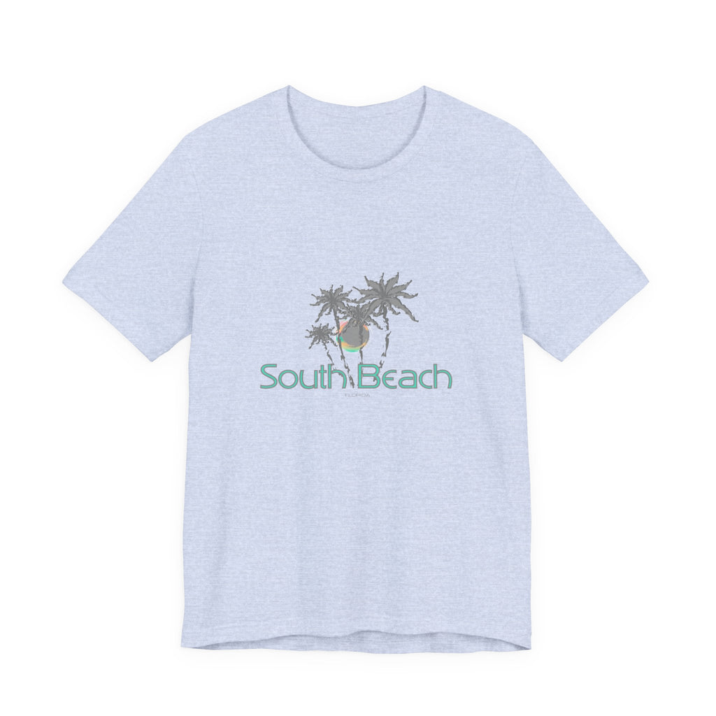 South Beach Graphic Unisex Jersey Short Sleeve Tee