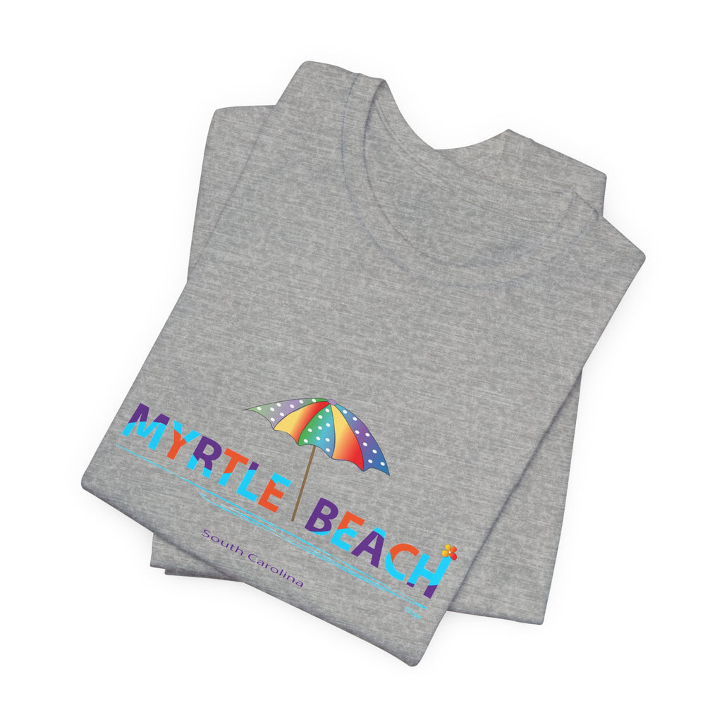 Myrtle Beach South Carolina Graphic Tee Unisex Jersey Short Sleeve Tee