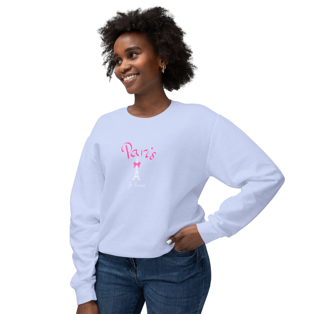 Paris Je T’aime Eiffel Tower Graphic Sweatshirt