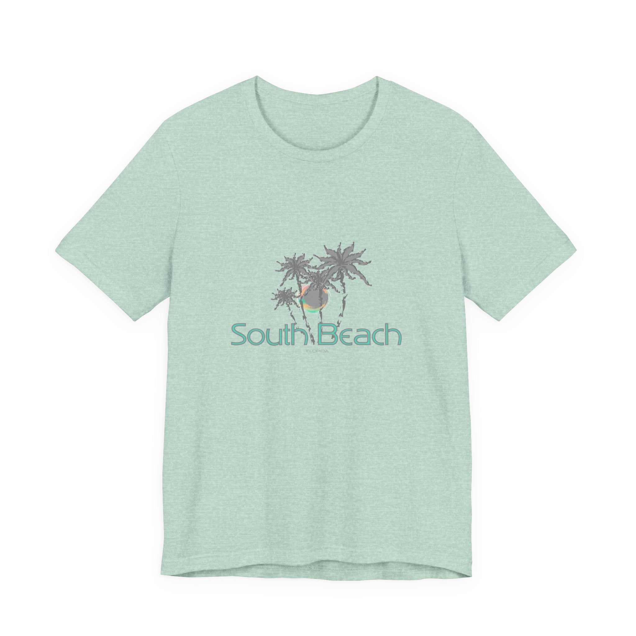 South Beach Graphic Unisex Jersey Short Sleeve Tee
