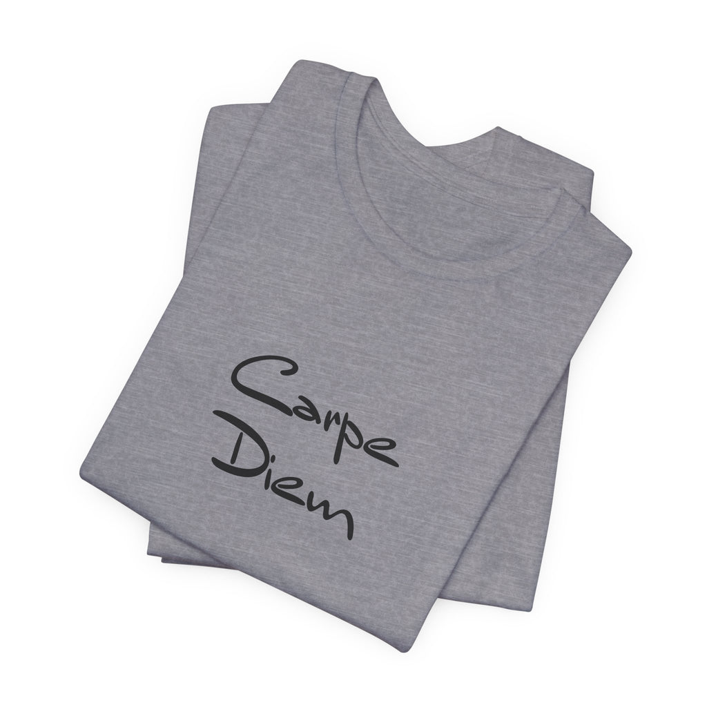 Carpe Diem Graphic Unisex Jersey Short Sleeve Tee