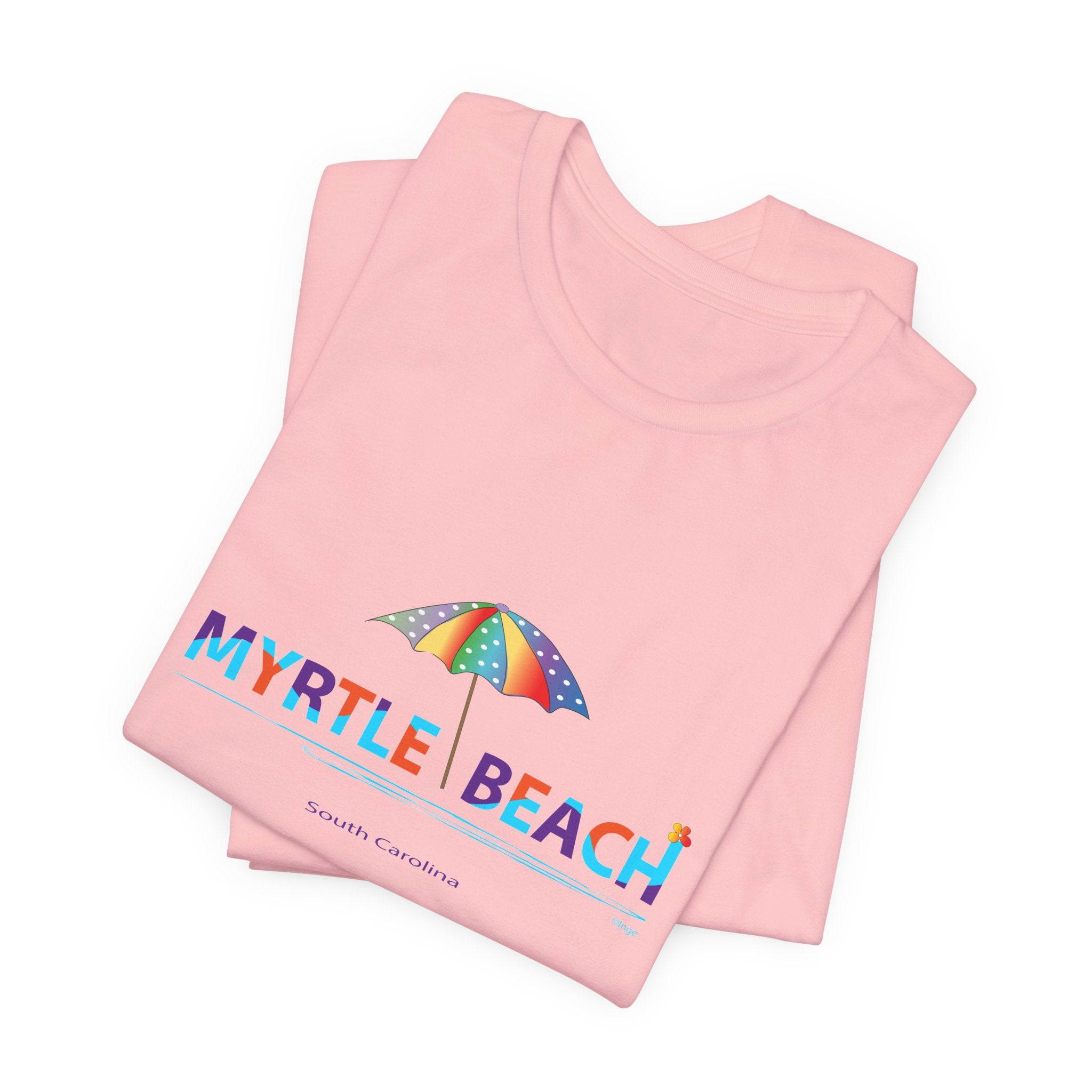 Myrtle Beach South Carolina Graphic Tee Unisex Jersey Short Sleeve Tee