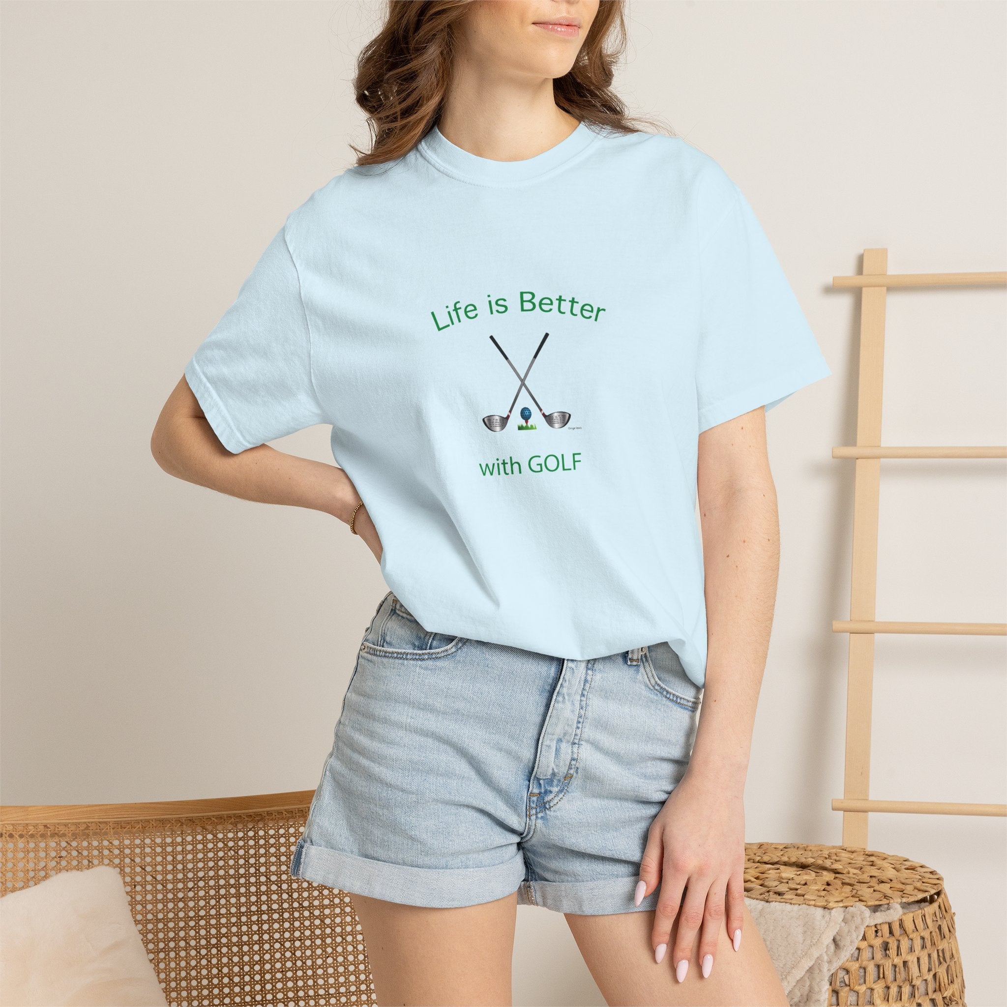 Life Is Better With Golf Graphic Unisex T-shirt