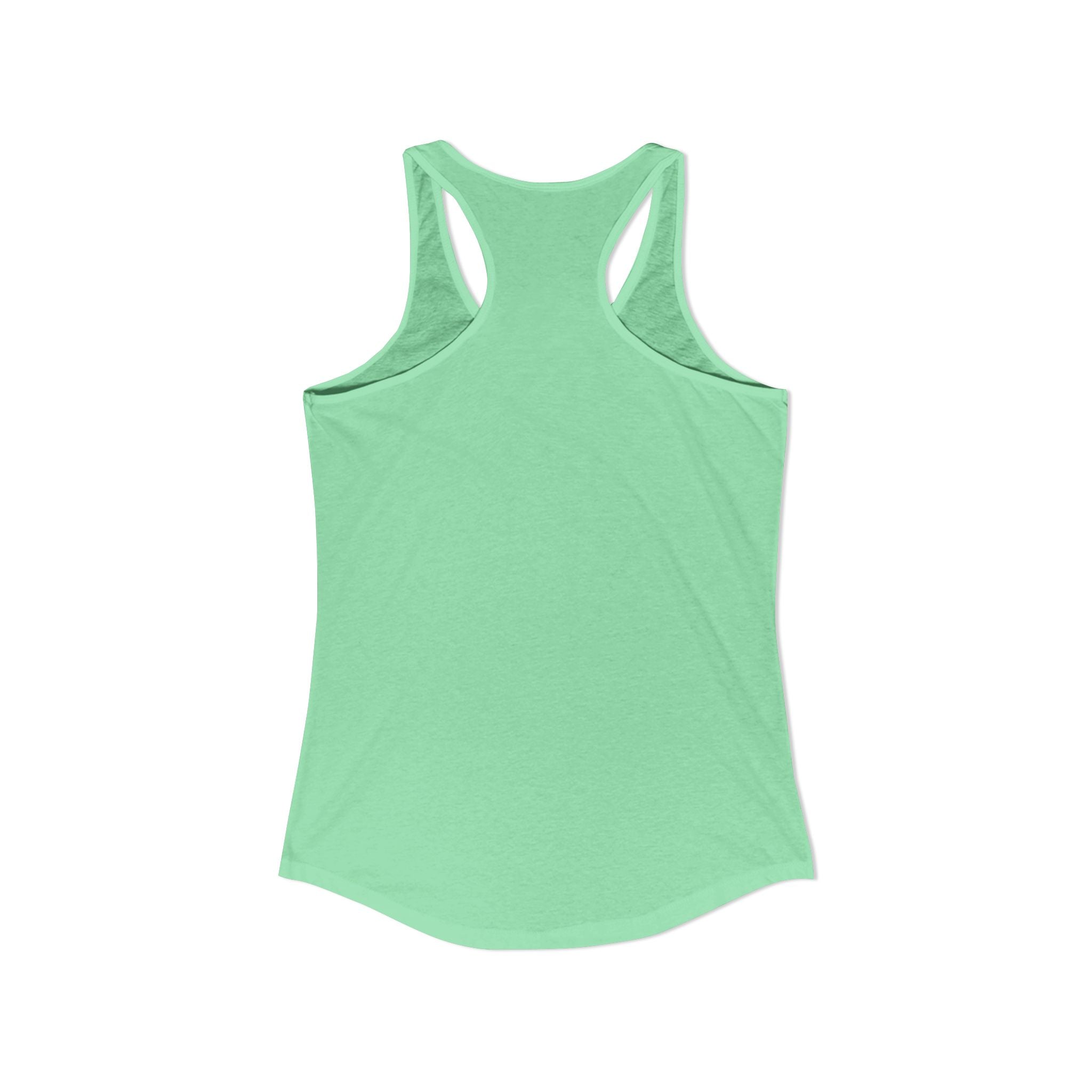 Fun Pool Girl Graphic Women's Ideal Racerback Tank