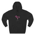 Paris Je T’aime Eiffel Tower Graphic Hoodie - Three-Panel Fleece Hoodie
