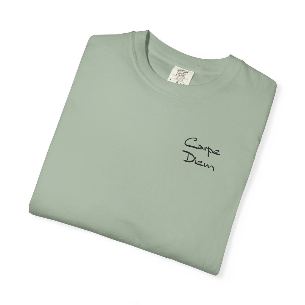 Carpe Diem Black Script Graphic Unisex T-shirt