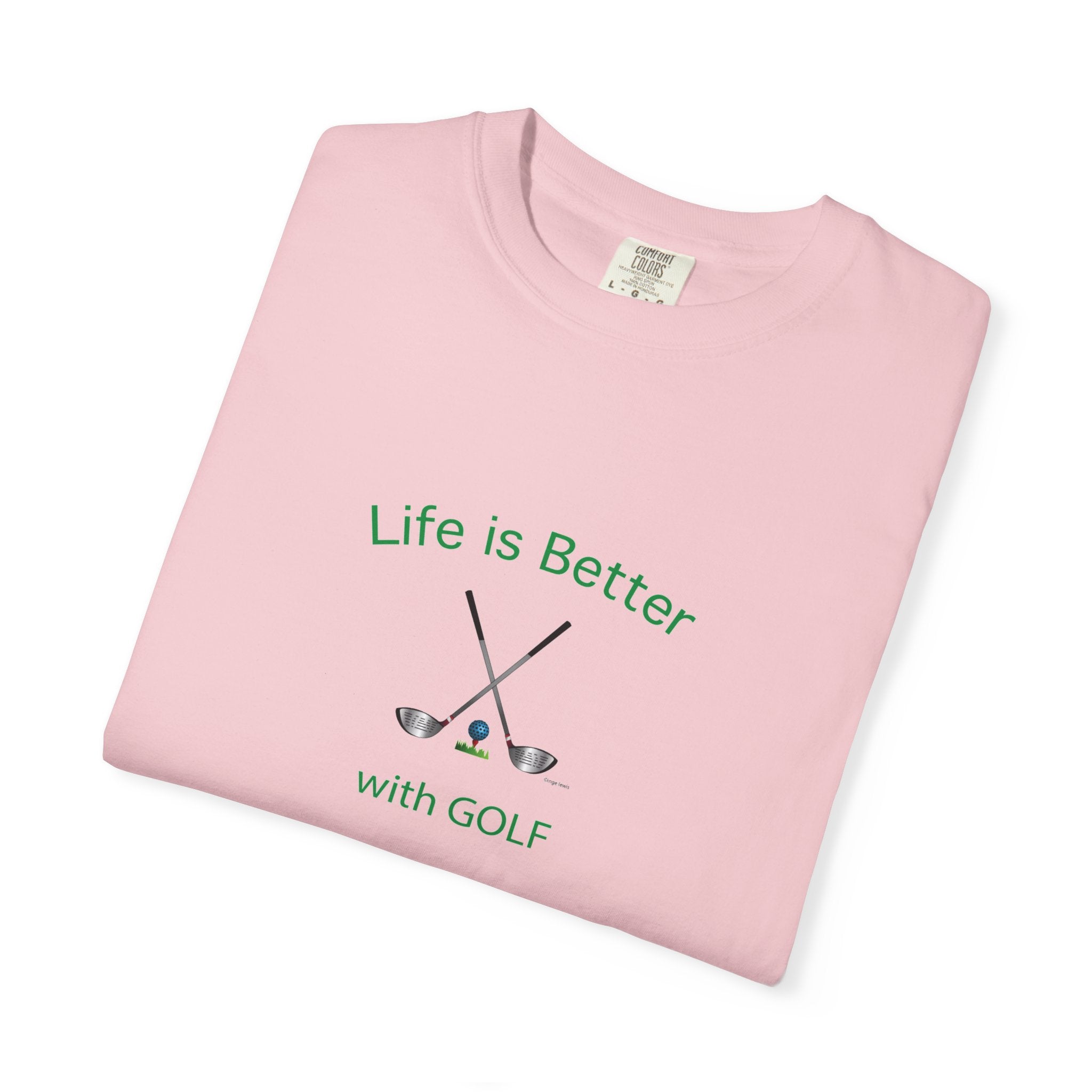 Life Is Better With Golf Graphic Unisex T-shirt