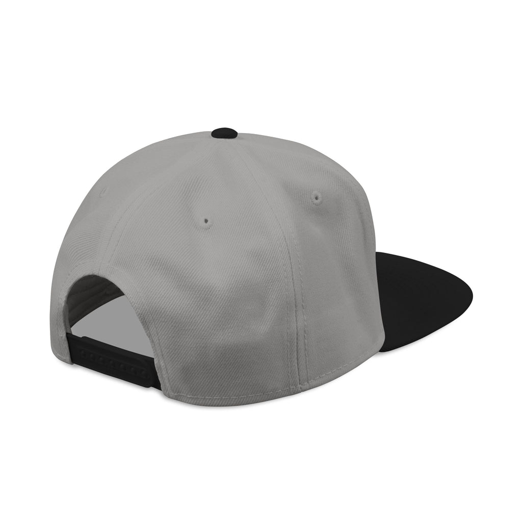 New York Black Red Lettering Unisex Snapback Cap (Embroidery)