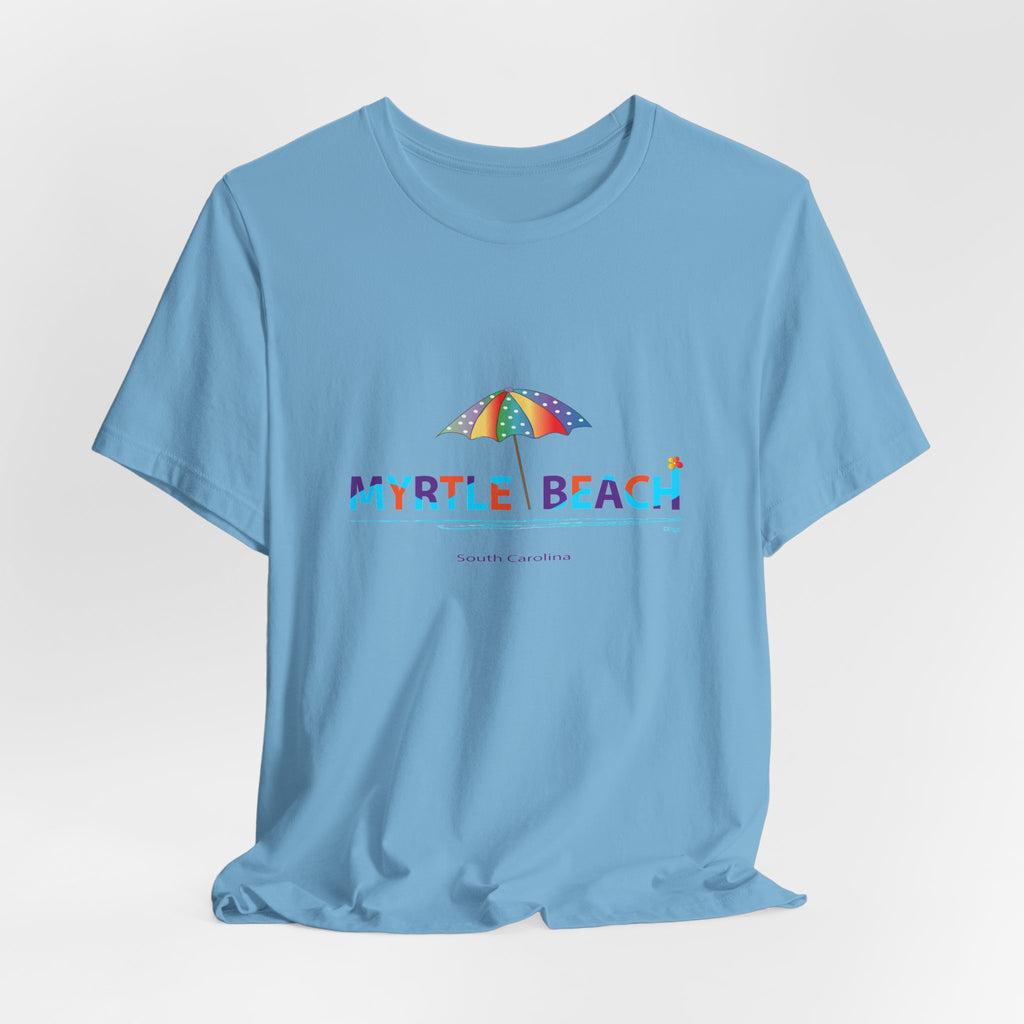 Myrtle Beach South Carolina Graphic Tee Unisex Jersey Short Sleeve Tee