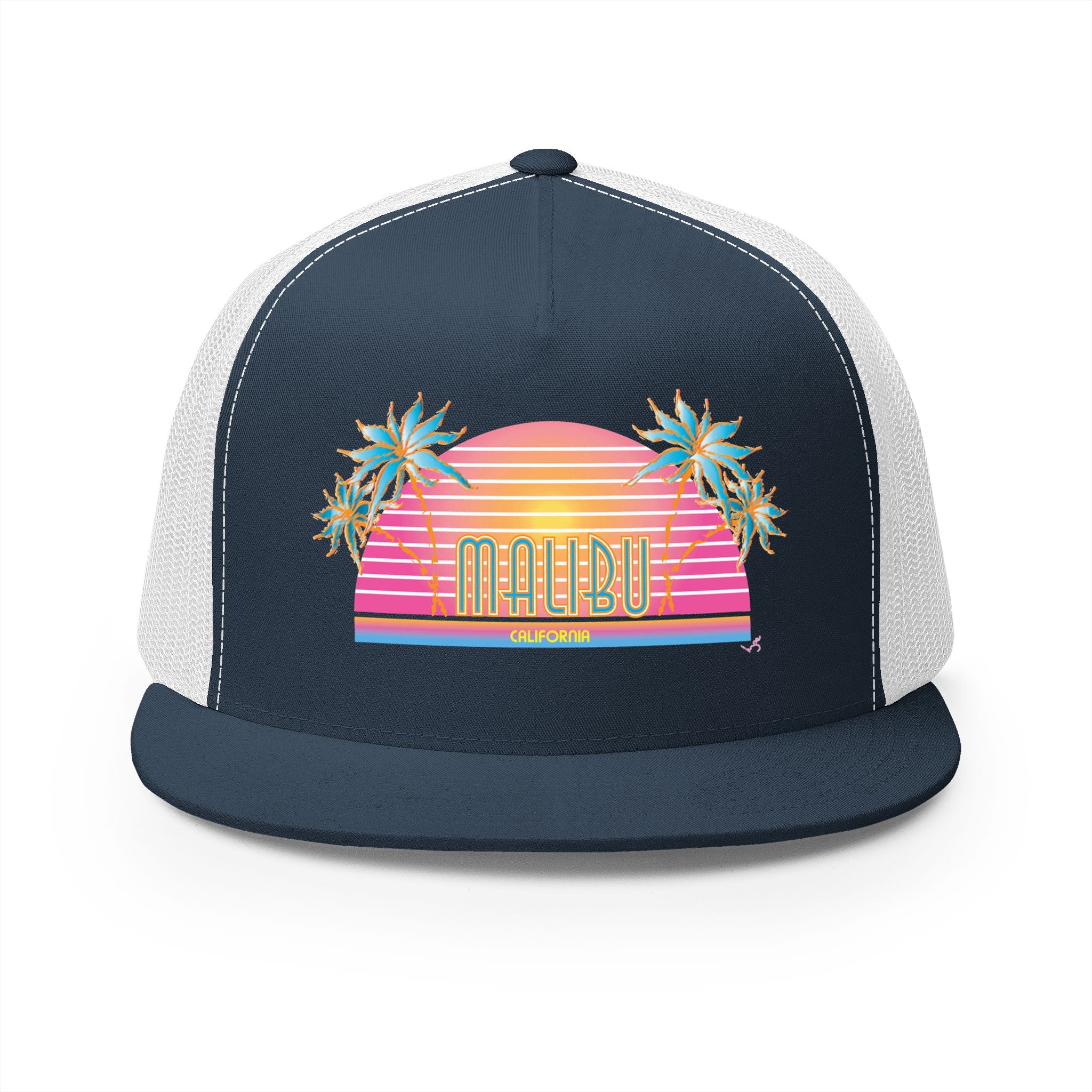 Malibu Trucker Hat | Retro California Beach Cap