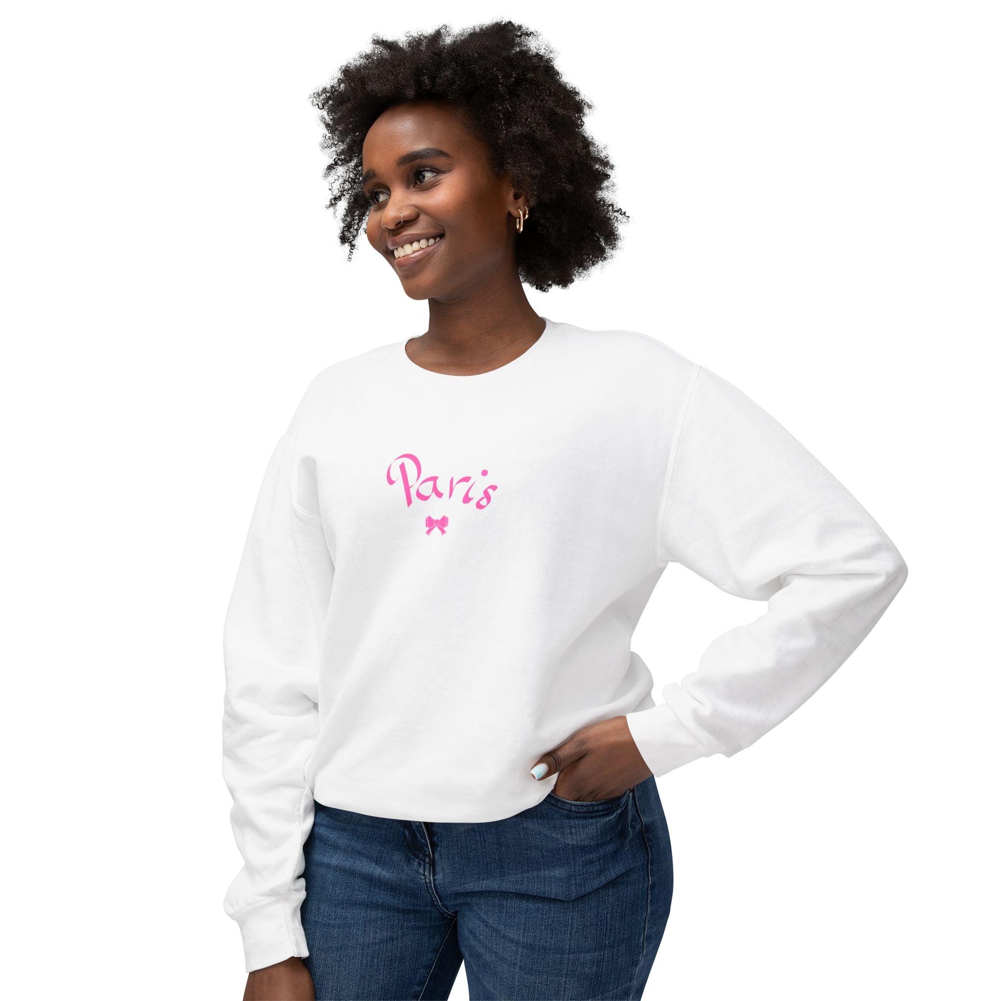 Paris Je T’aime Eiffel Tower Graphic Sweatshirt