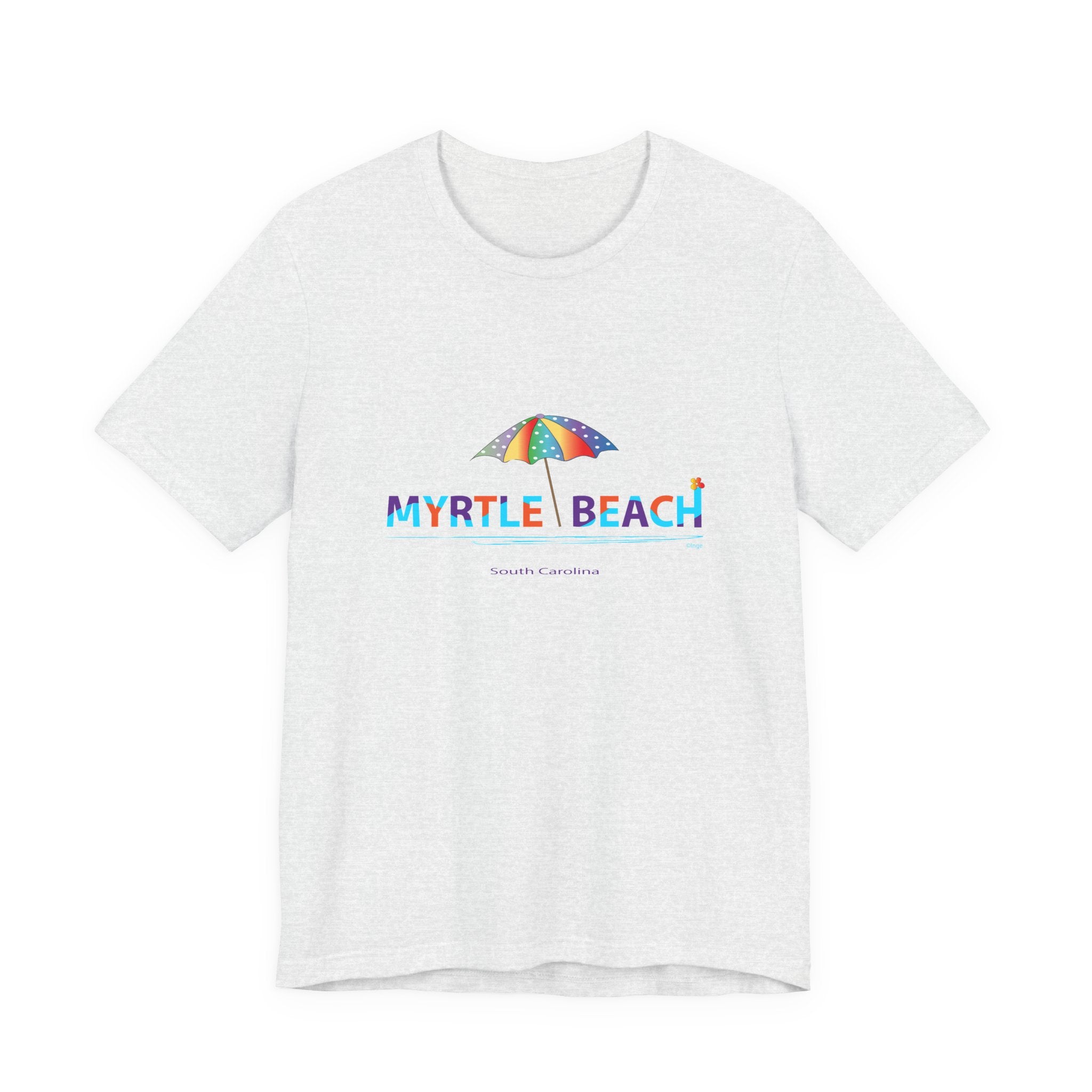 Myrtle Beach South Carolina Graphic Tee Unisex Jersey Short Sleeve Tee