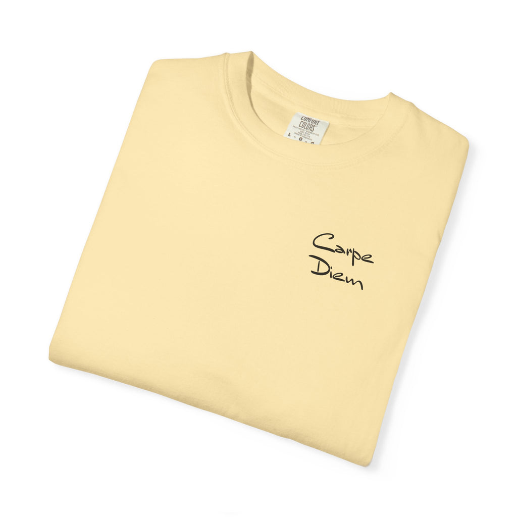 Carpe Diem Black Script Graphic Unisex T-shirt