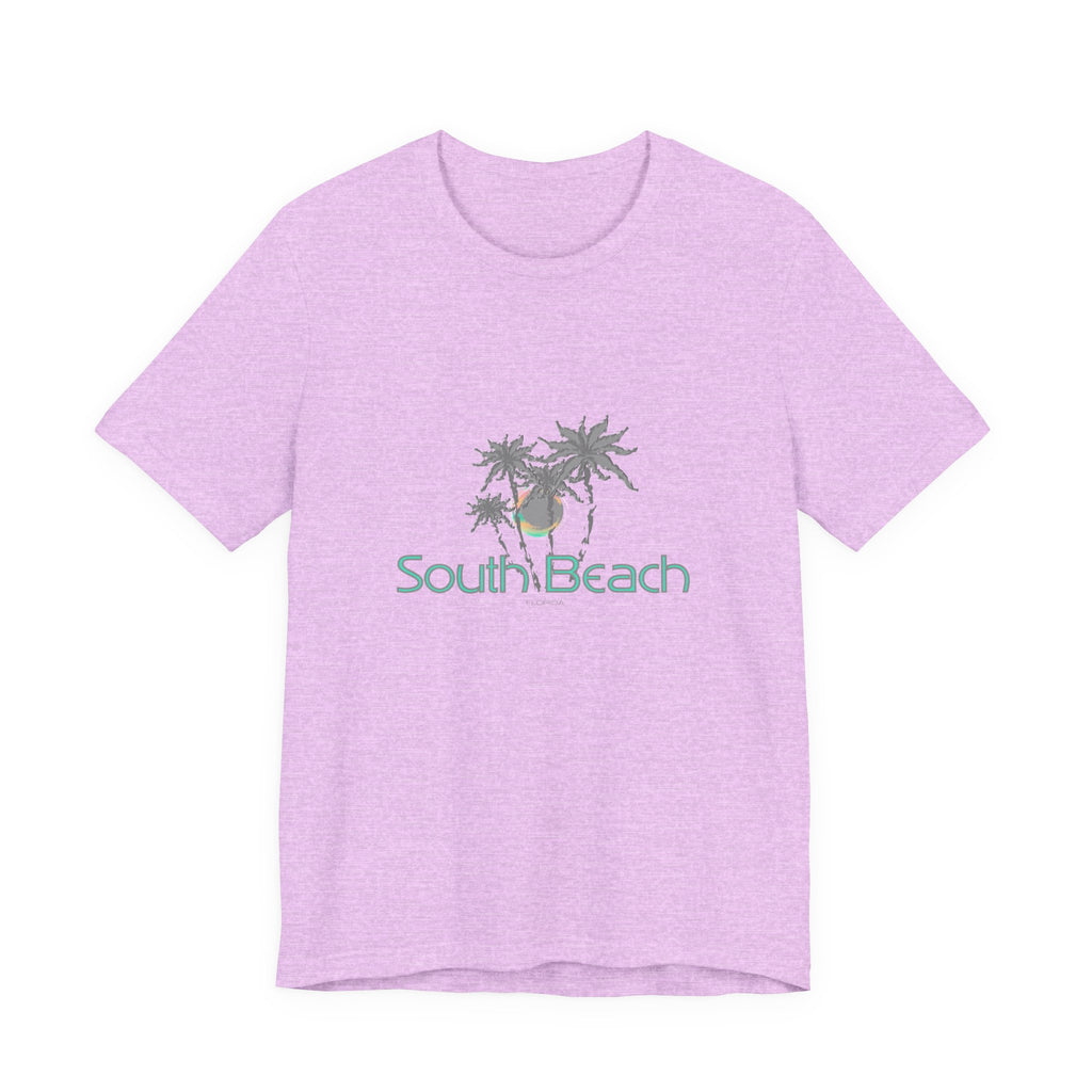 South Beach Graphic Unisex Jersey Short Sleeve Tee