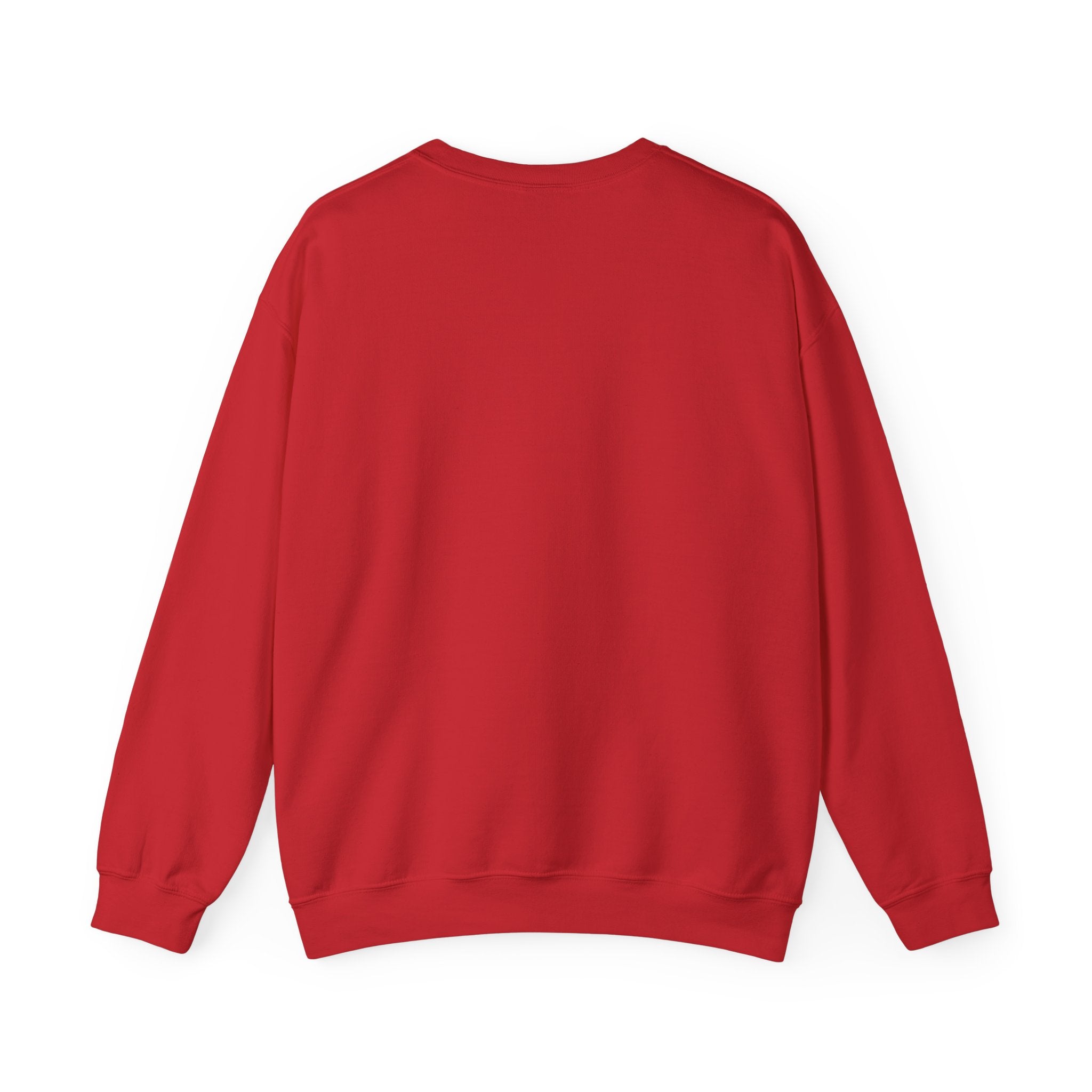 Fun Purr-fectly Chilled Cat Graphic Unisex Heavy Blend™ Crewneck Sweatshirt