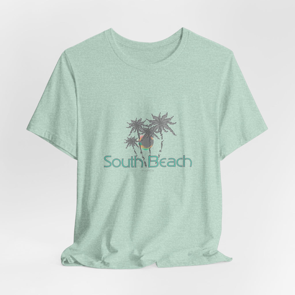South Beach Graphic Unisex Jersey Short Sleeve Tee