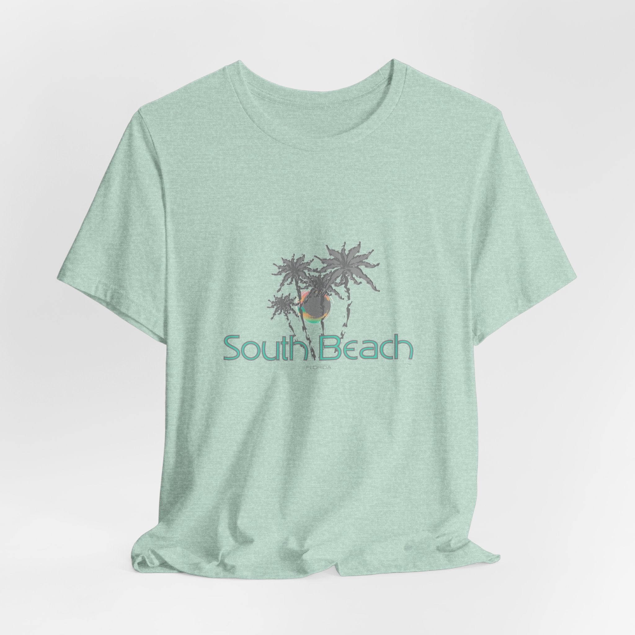 South Beach Graphic Unisex Jersey Short Sleeve Tee