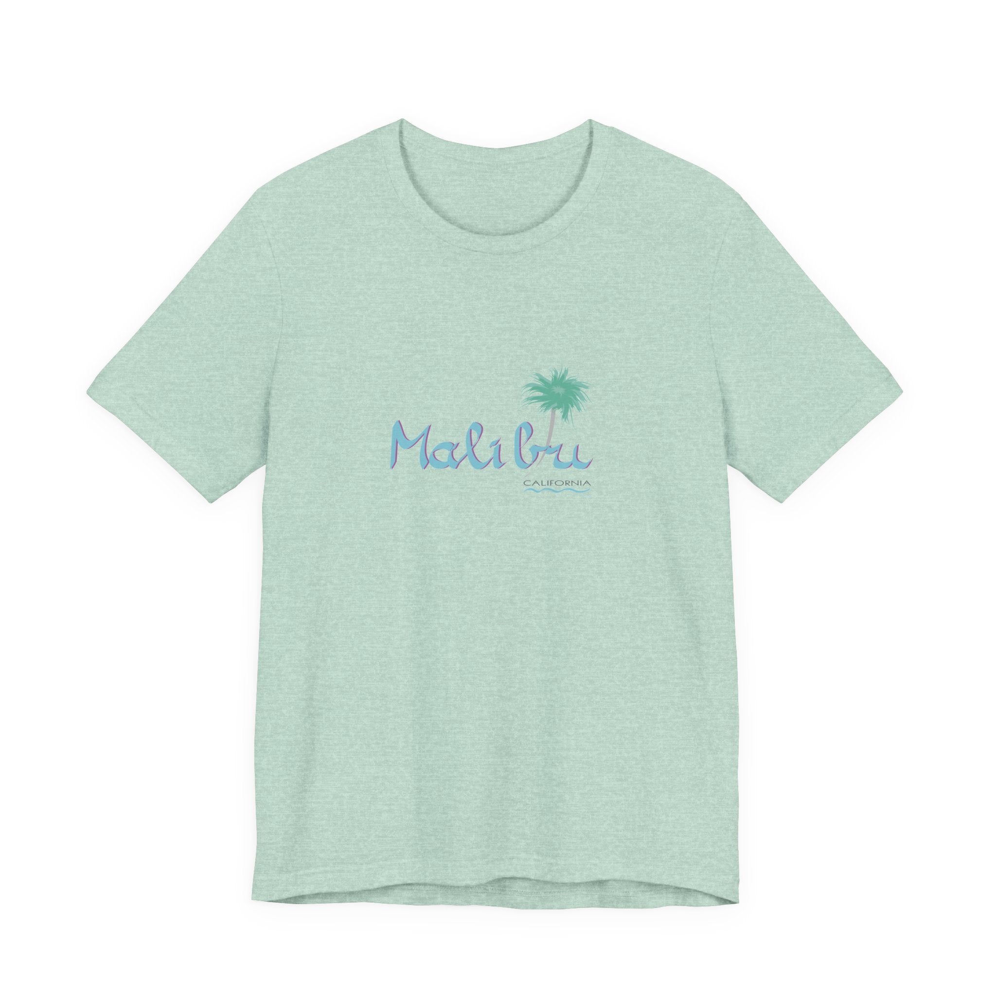 Malibu California Graphic Unisex Jersey Short Sleeve Tee