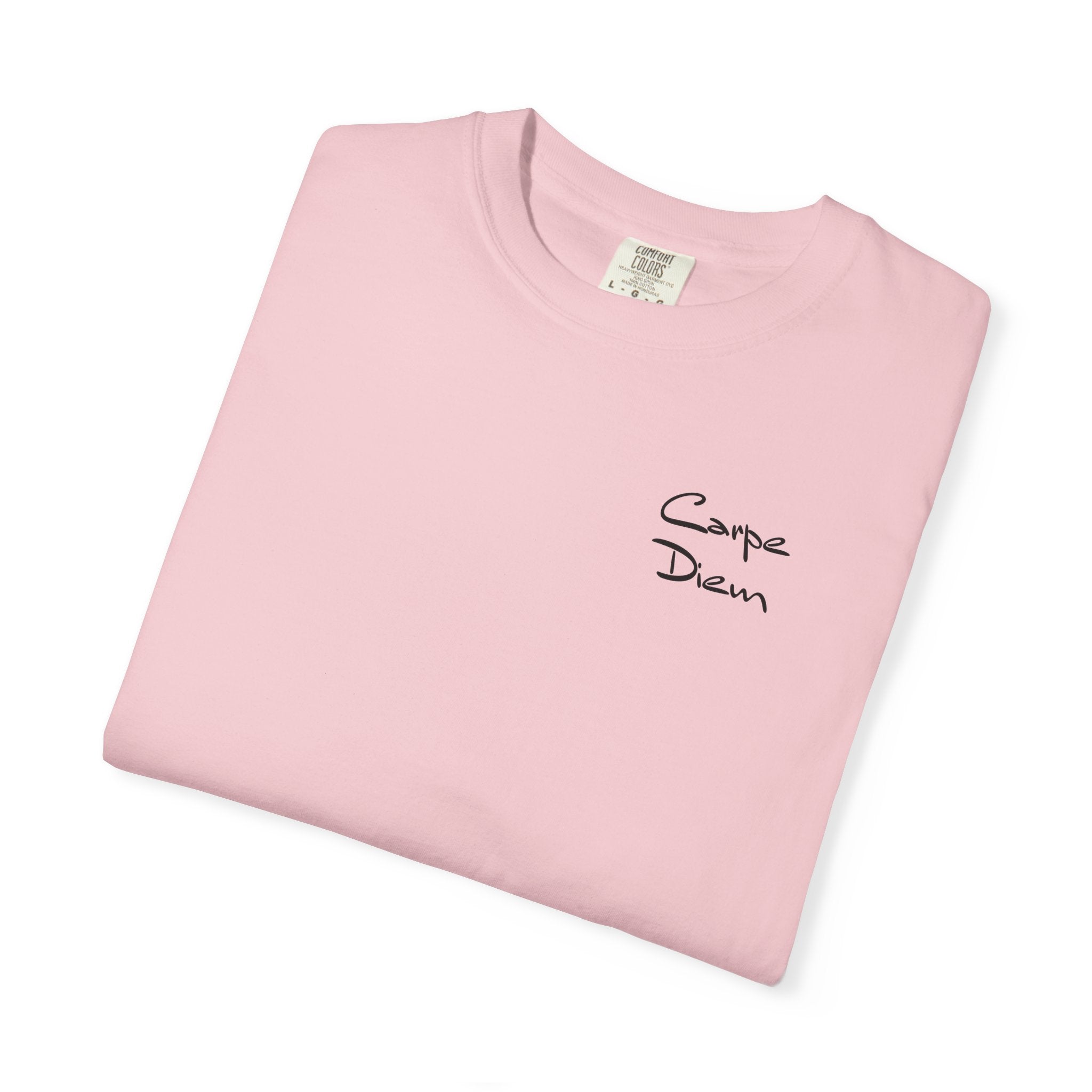 Carpe Diem Black Script Graphic Unisex T-shirt