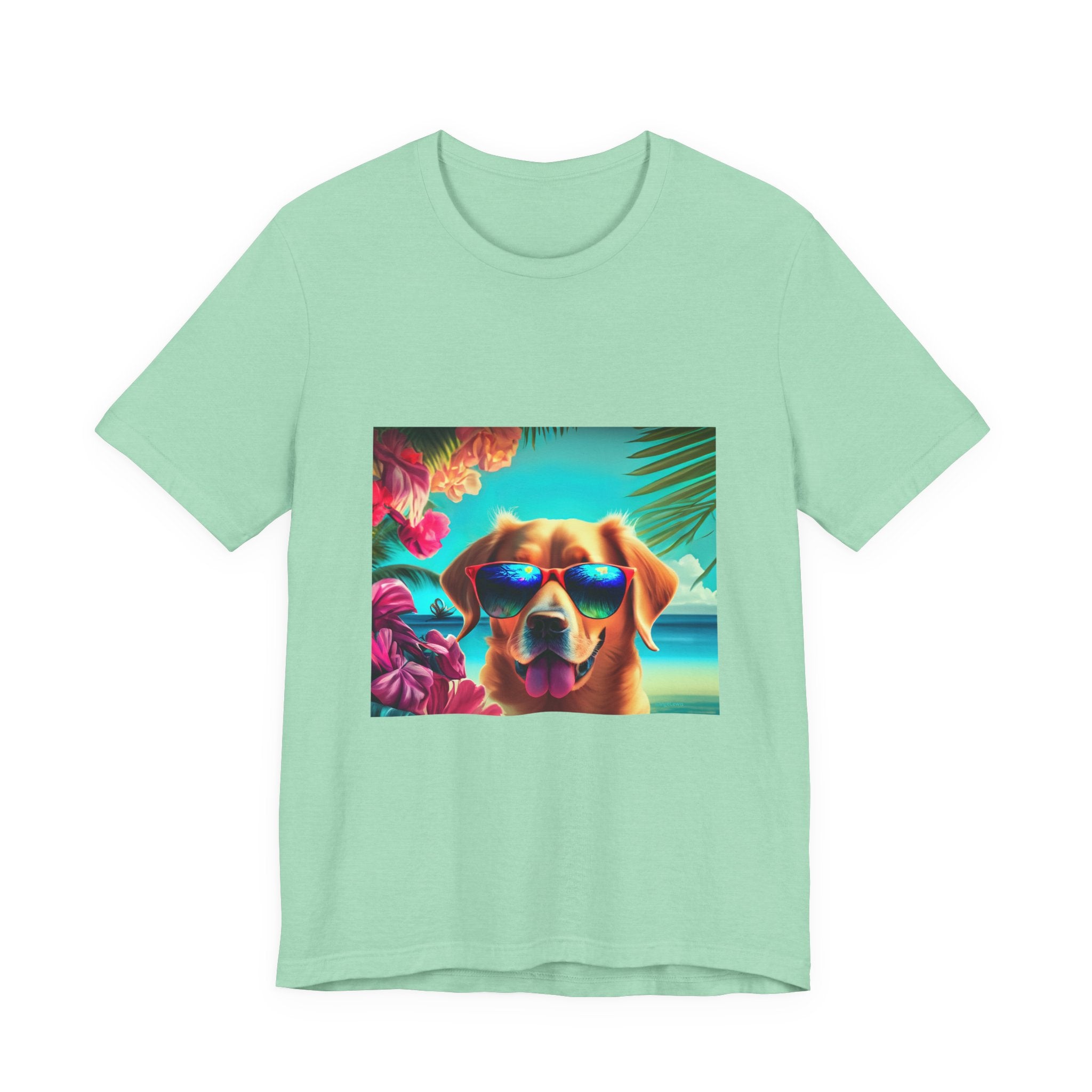 Cool Pup Beach Vibe Graphic Tee