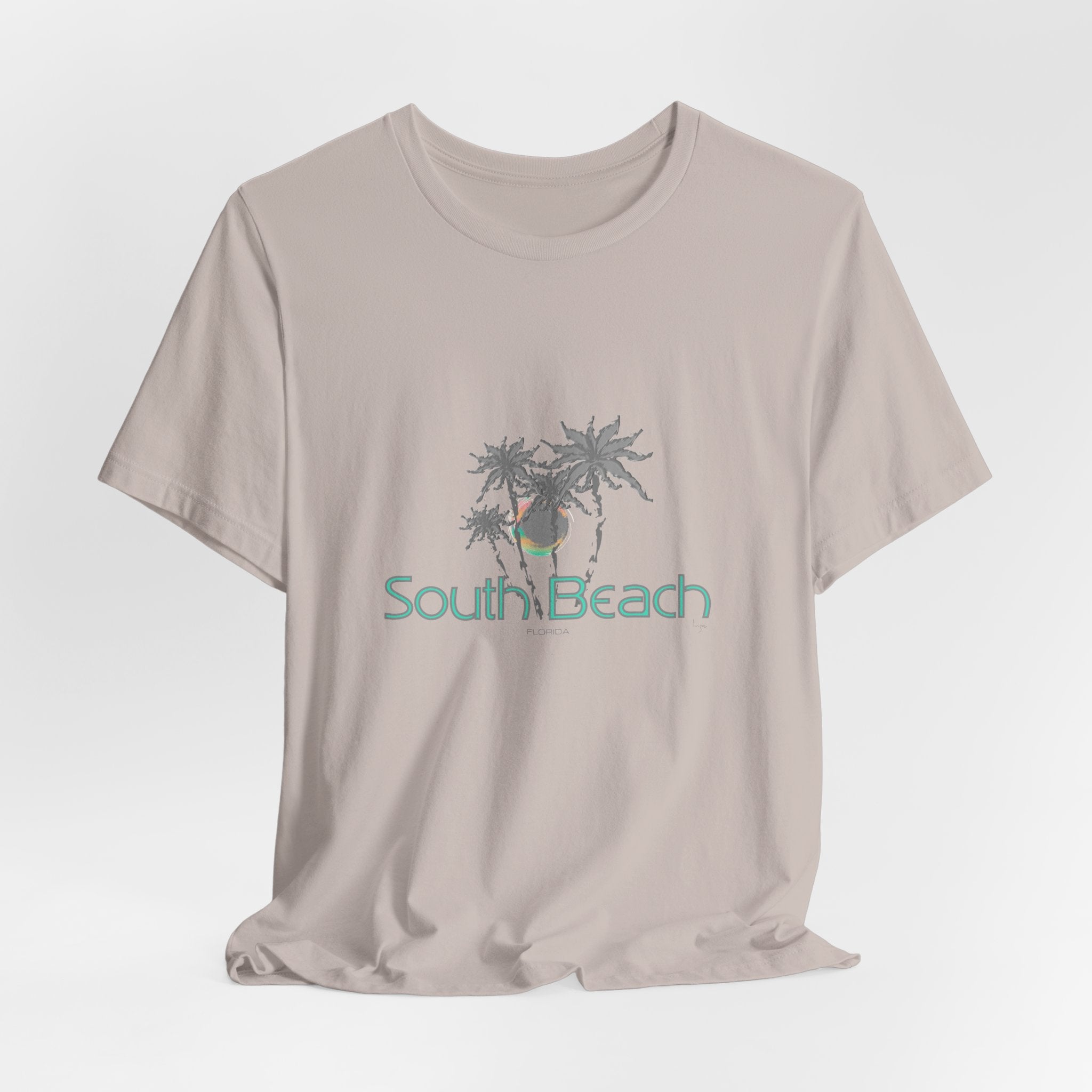 South Beach Graphic Unisex Jersey Short Sleeve Tee