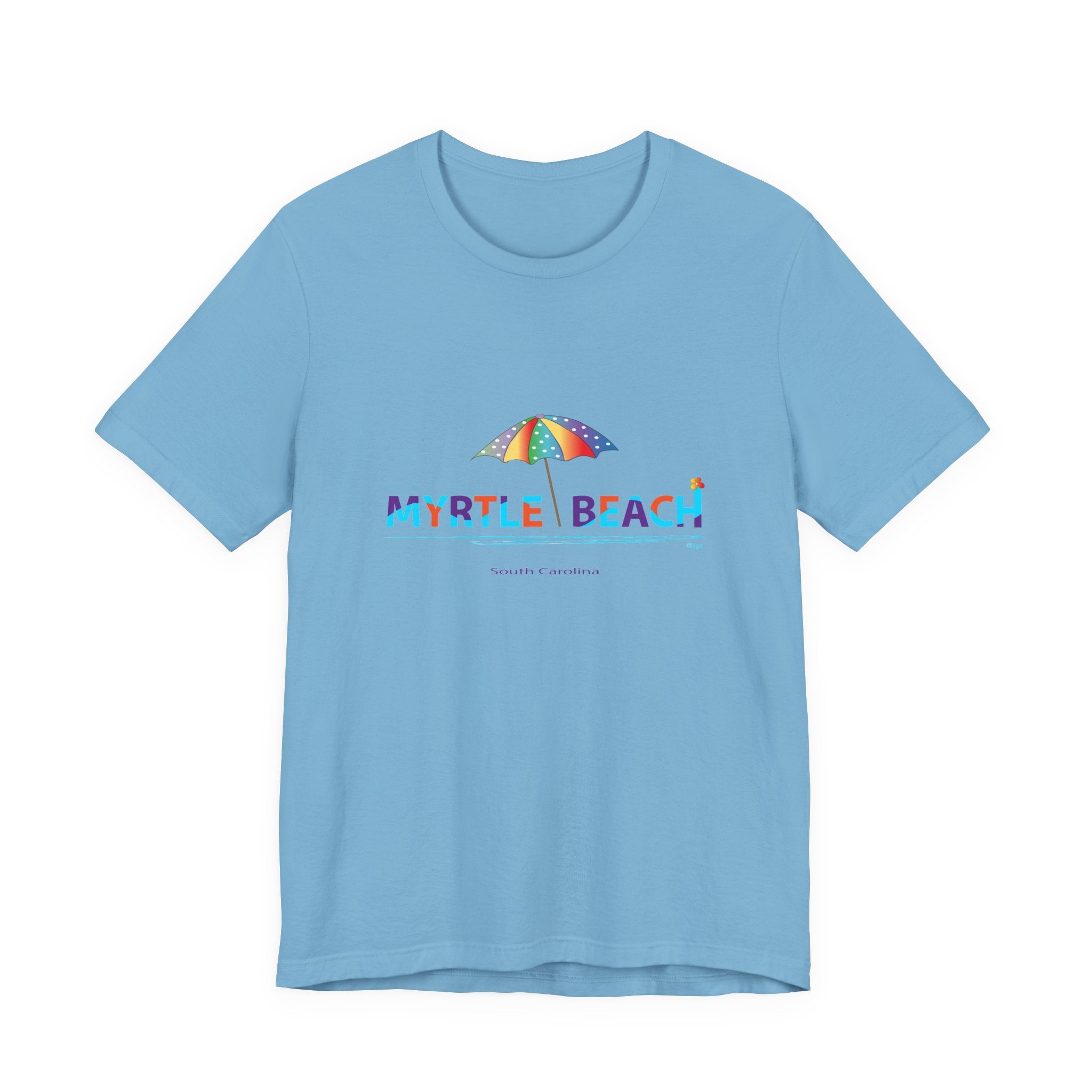 Myrtle Beach South Carolina Graphic Tee Unisex Jersey Short Sleeve Tee